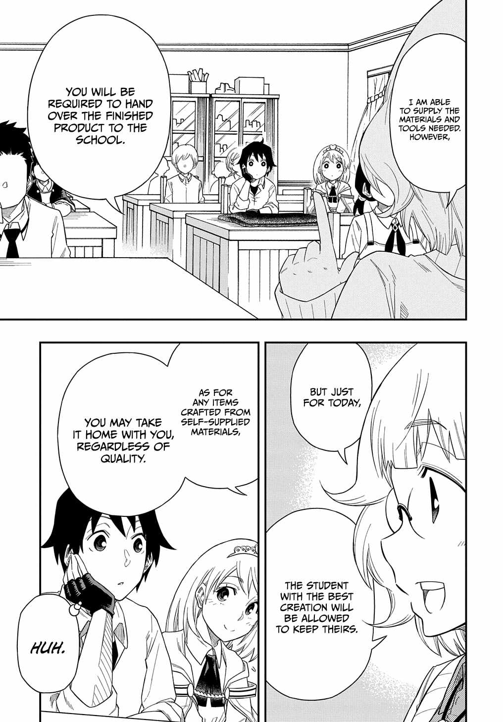 Kiyoubinbou, Jou wo Tateru – Kaitaku Gakuen no Rettousei na no ni, Joukyuu-shoku no Skill to Mahou ga Subete Tsukaemasu @COMIC chapter 7 page 16