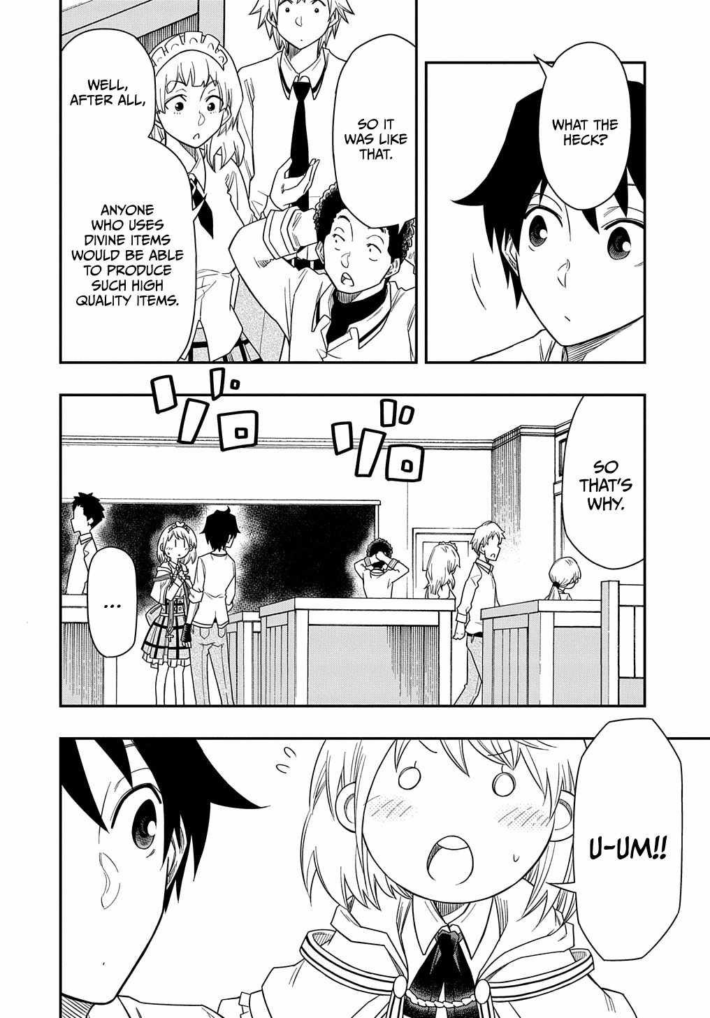 Kiyoubinbou, Jou wo Tateru – Kaitaku Gakuen no Rettousei na no ni, Joukyuu-shoku no Skill to Mahou ga Subete Tsukaemasu @COMIC chapter 8 page 8