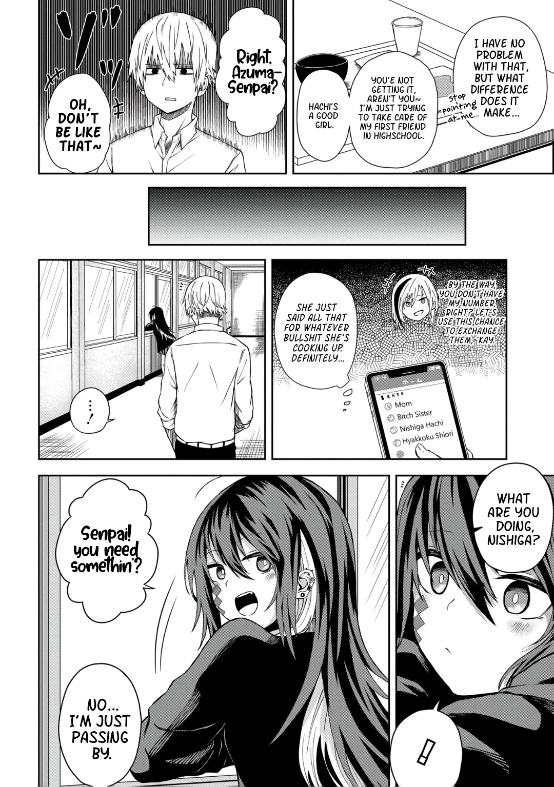 Klutzy, Gullible Nishiga Hachi chapter 11 page 11