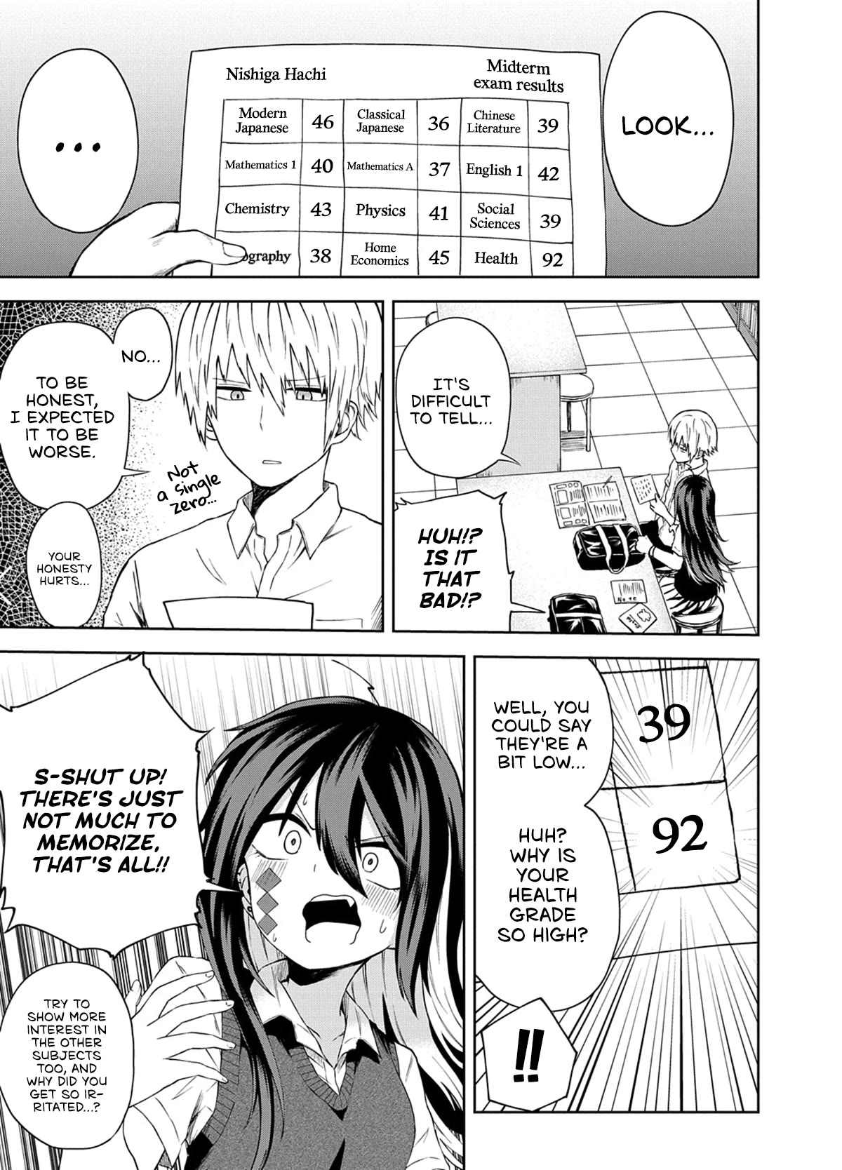 Klutzy, Gullible Nishiga Hachi chapter 13 page 6