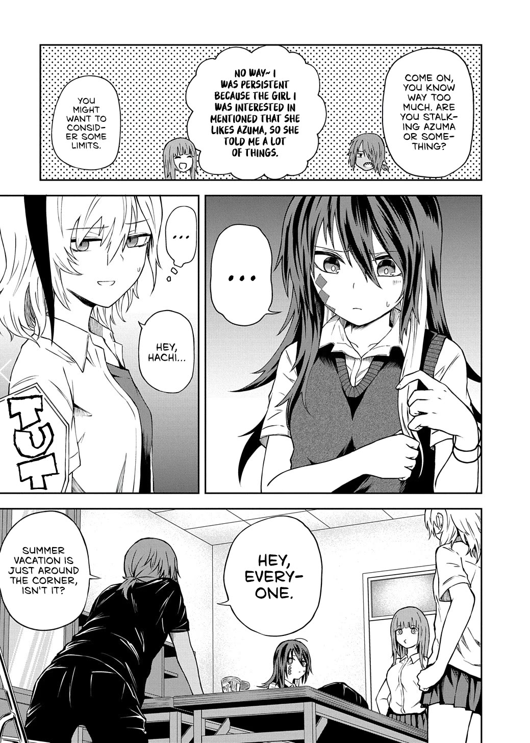 Klutzy, Gullible Nishiga Hachi chapter 15 page 10