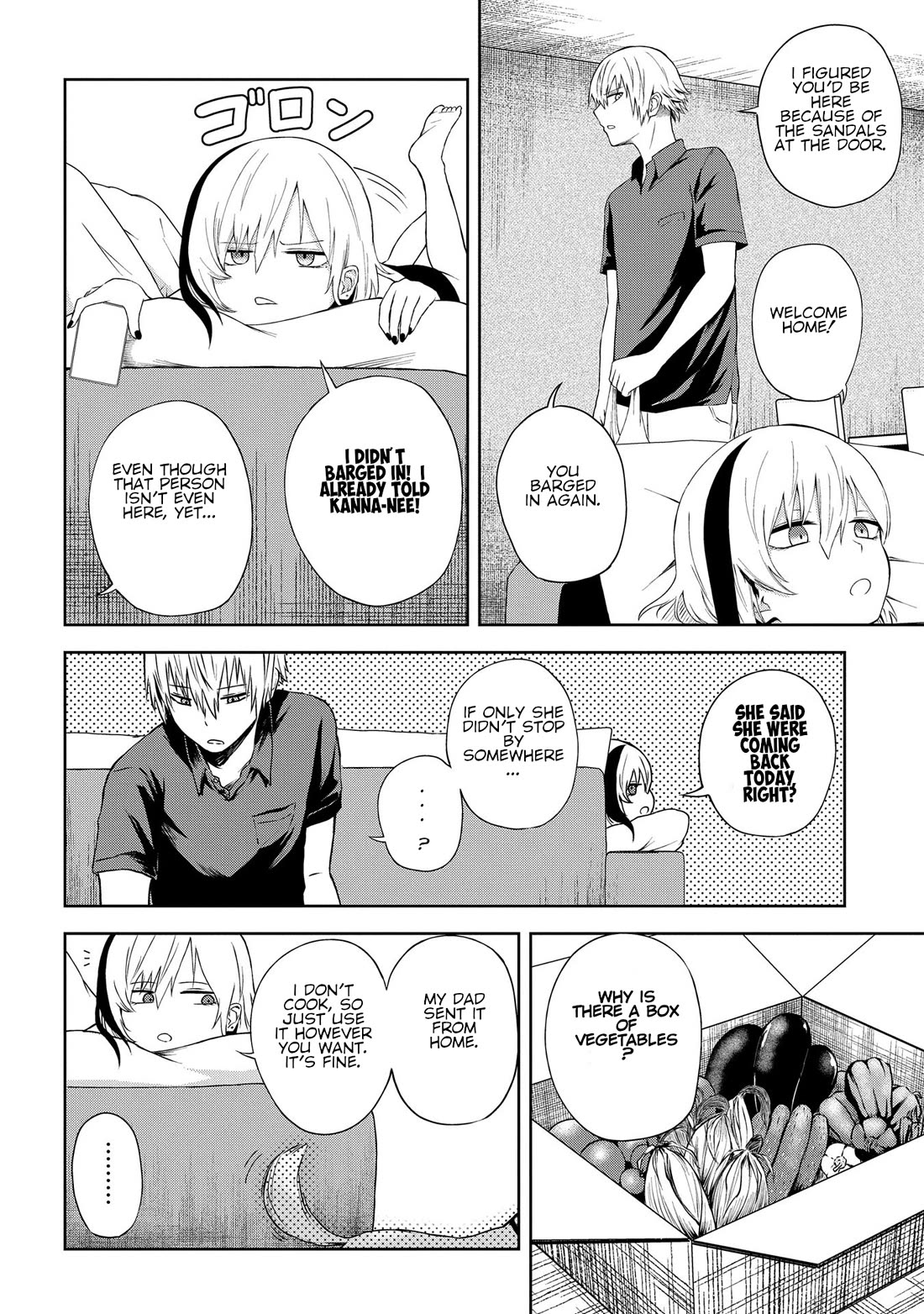 Klutzy, Gullible Nishiga Hachi chapter 19 page 2