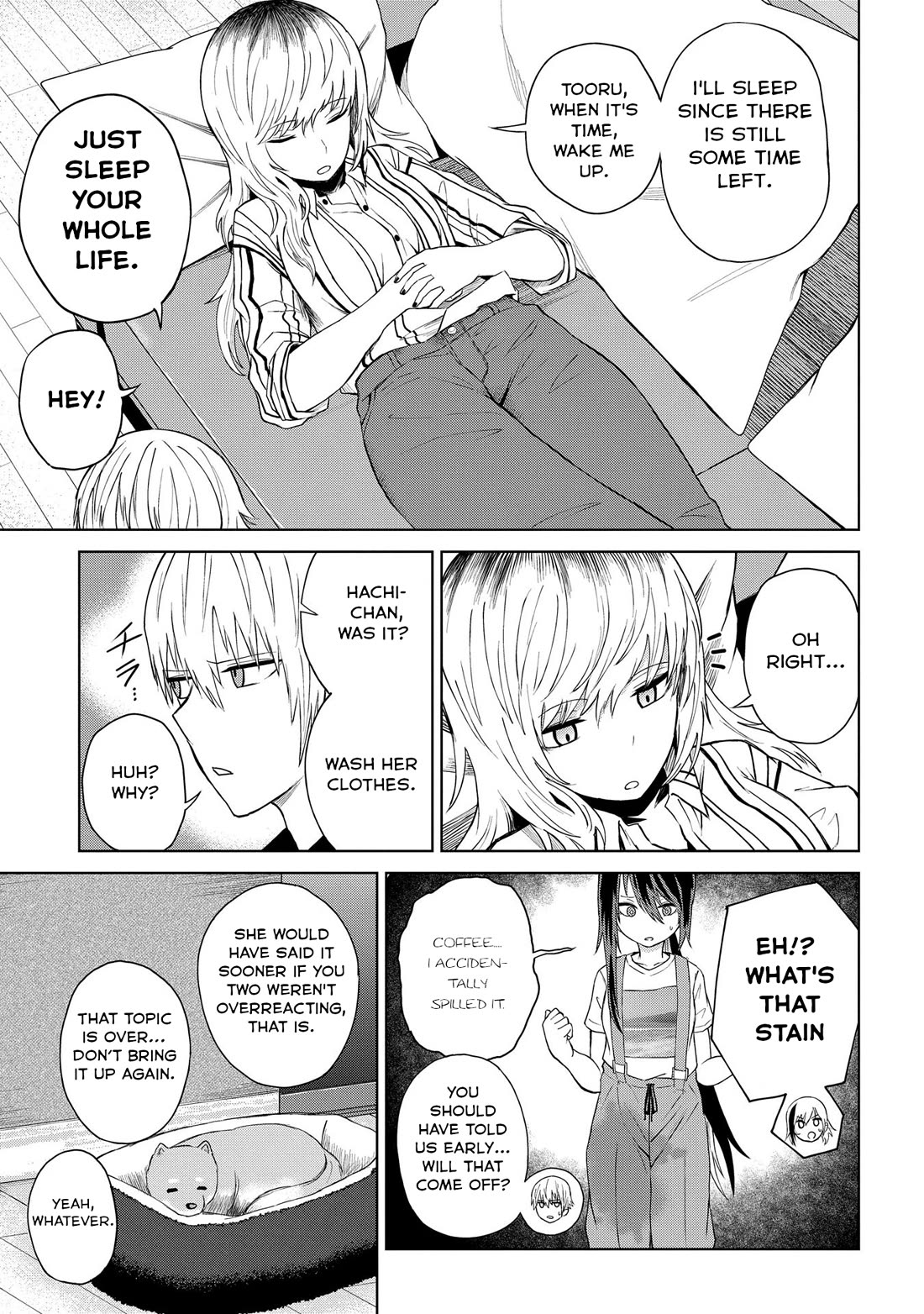 Klutzy, Gullible Nishiga Hachi chapter 20 page 9