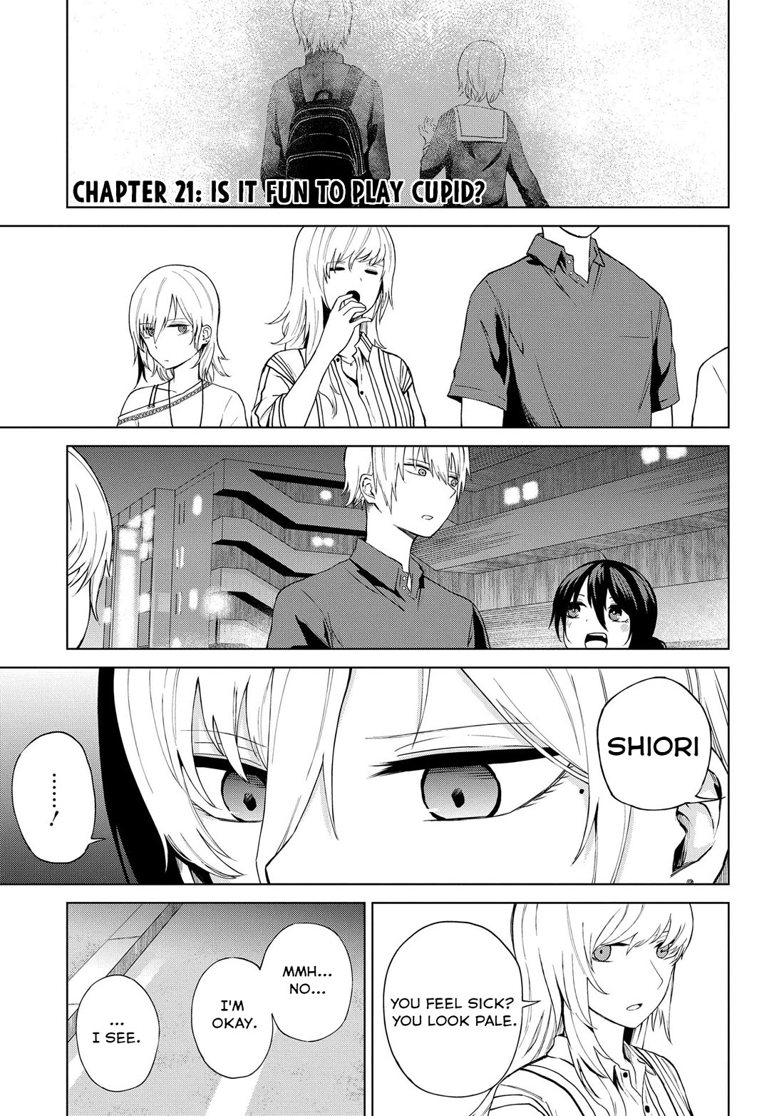 Klutzy, Gullible Nishiga Hachi chapter 21 page 1