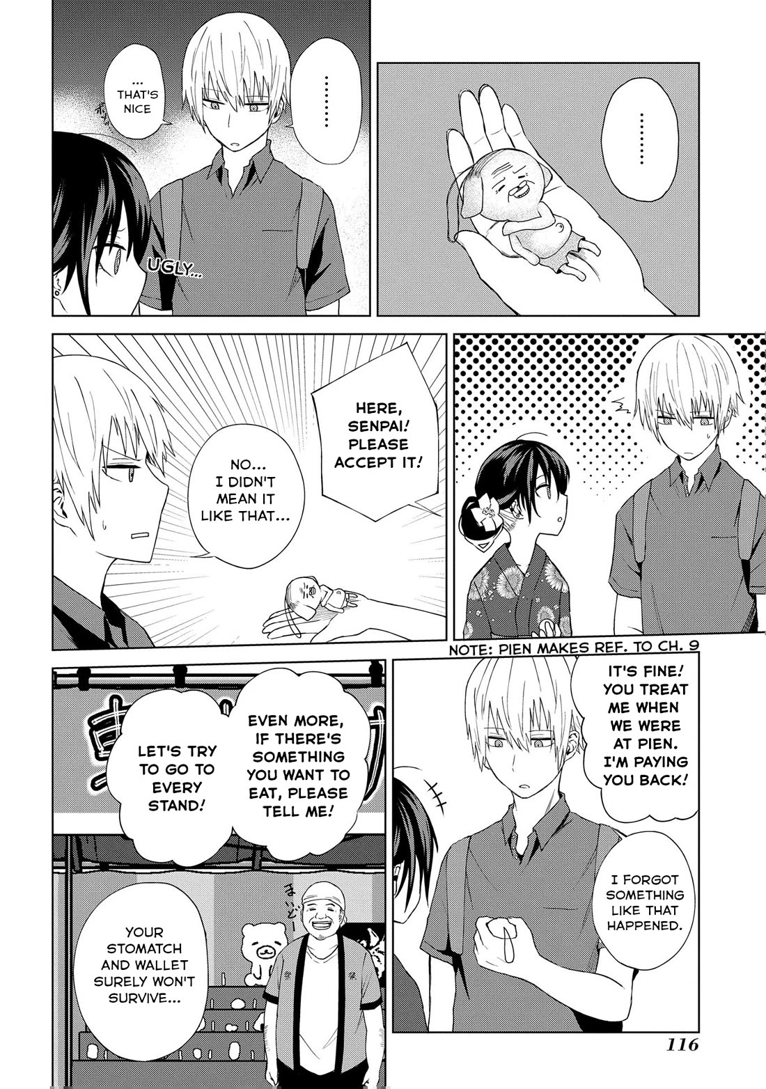 Klutzy, Gullible Nishiga Hachi chapter 21 page 6