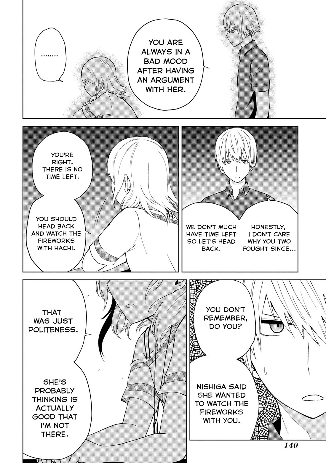 Klutzy, Gullible Nishiga Hachi chapter 22 page 12