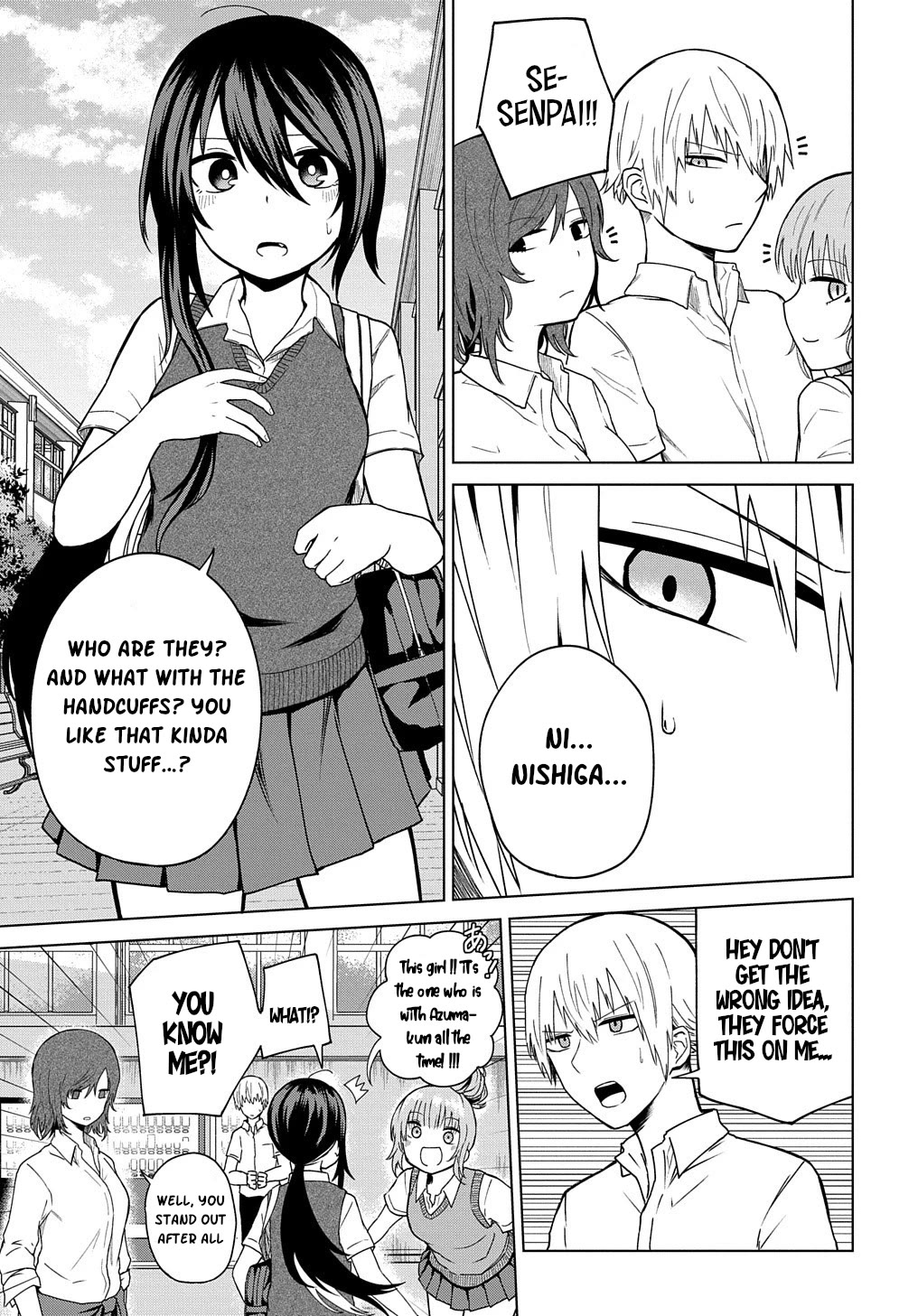 Klutzy, Gullible Nishiga Hachi chapter 23 page 7