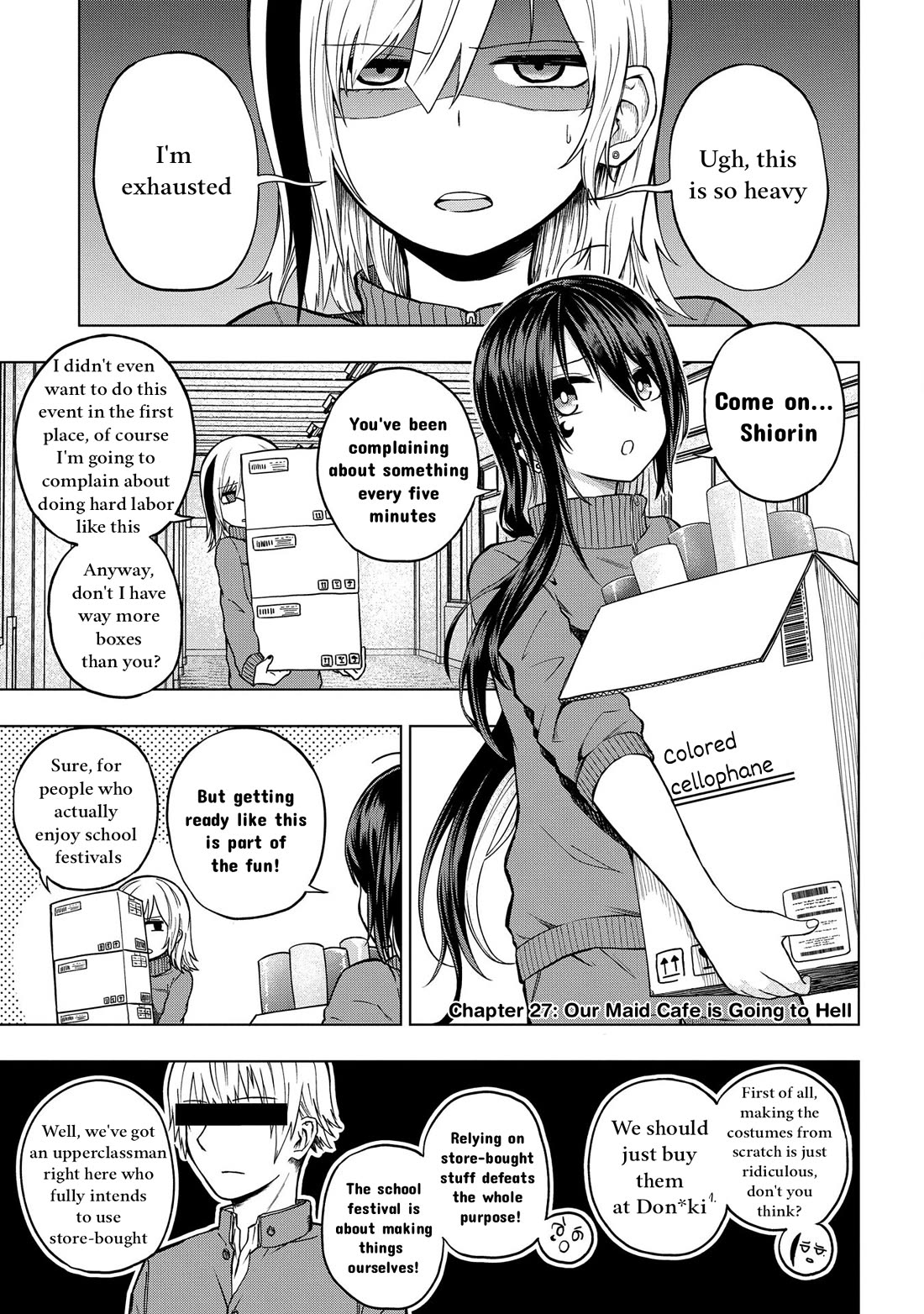 Klutzy, Gullible Nishiga Hachi chapter 27 page 1