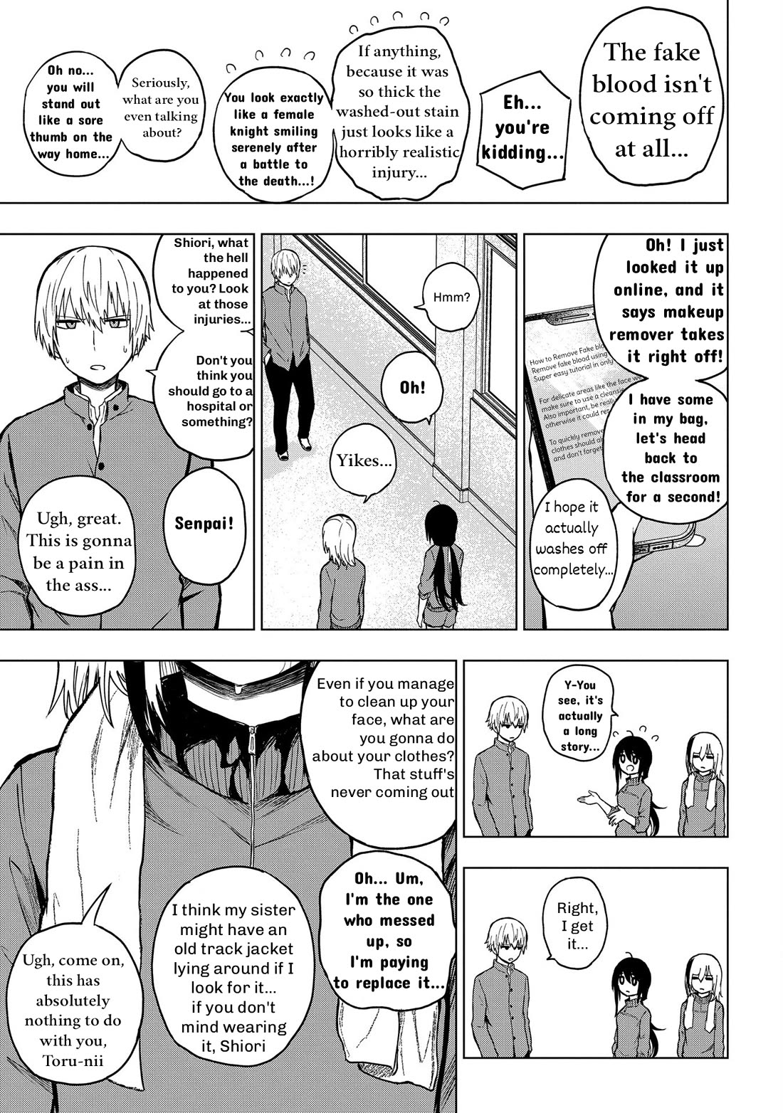 Klutzy, Gullible Nishiga Hachi chapter 27 page 13
