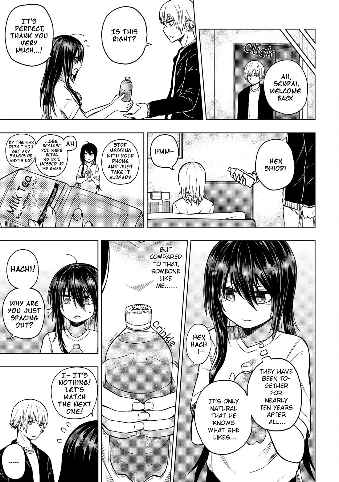 Klutzy, Gullible Nishiga Hachi chapter 28 page 11