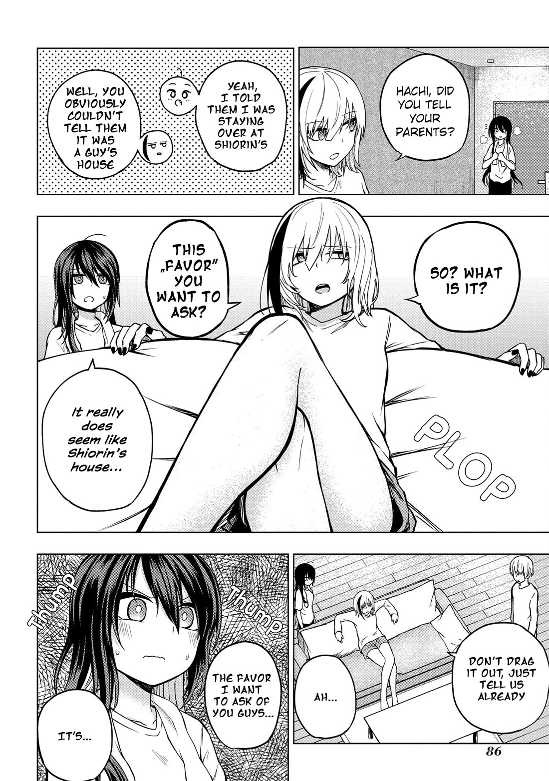 Klutzy, Gullible Nishiga Hachi chapter 28 page 2