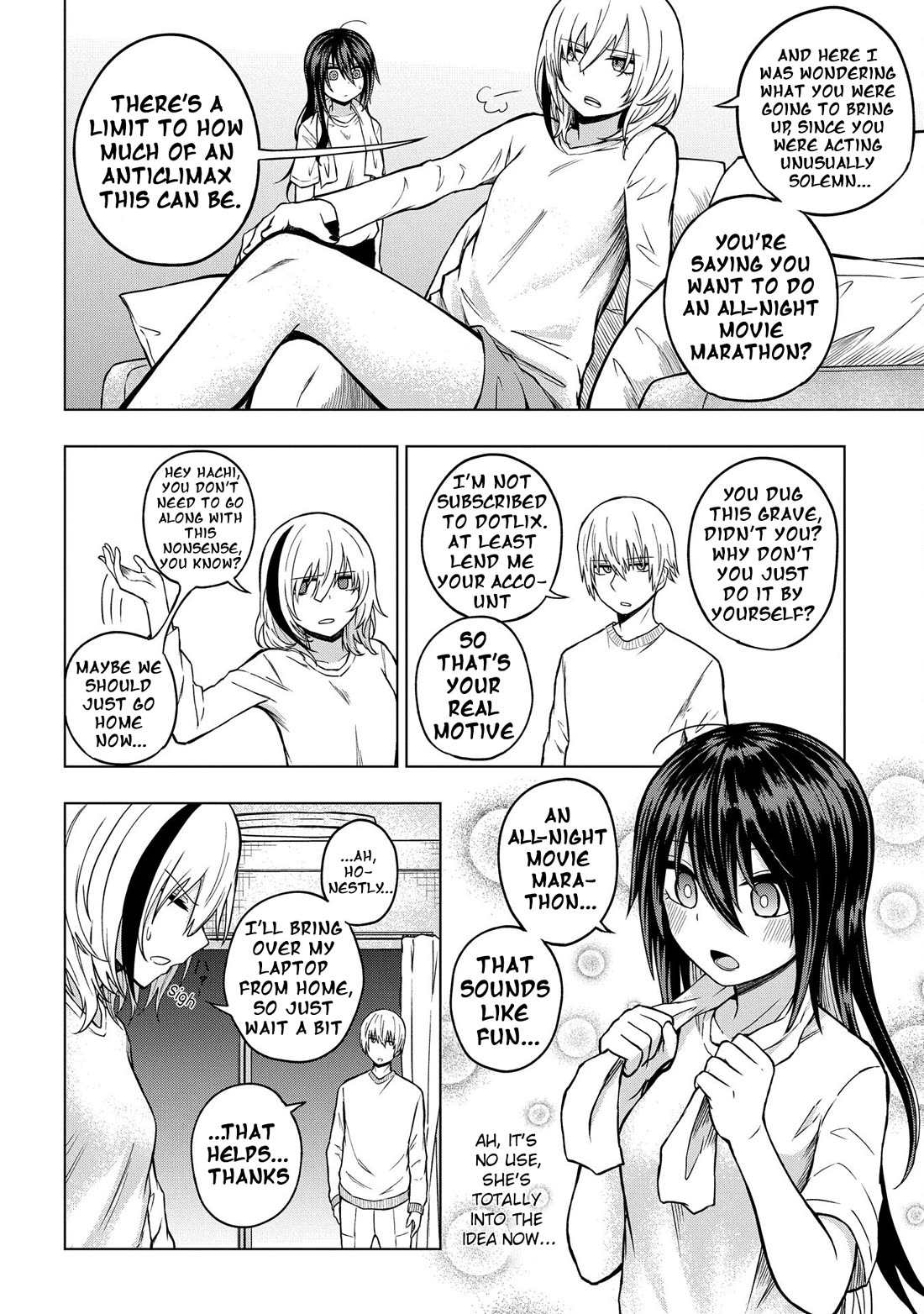 Klutzy, Gullible Nishiga Hachi chapter 28 page 4