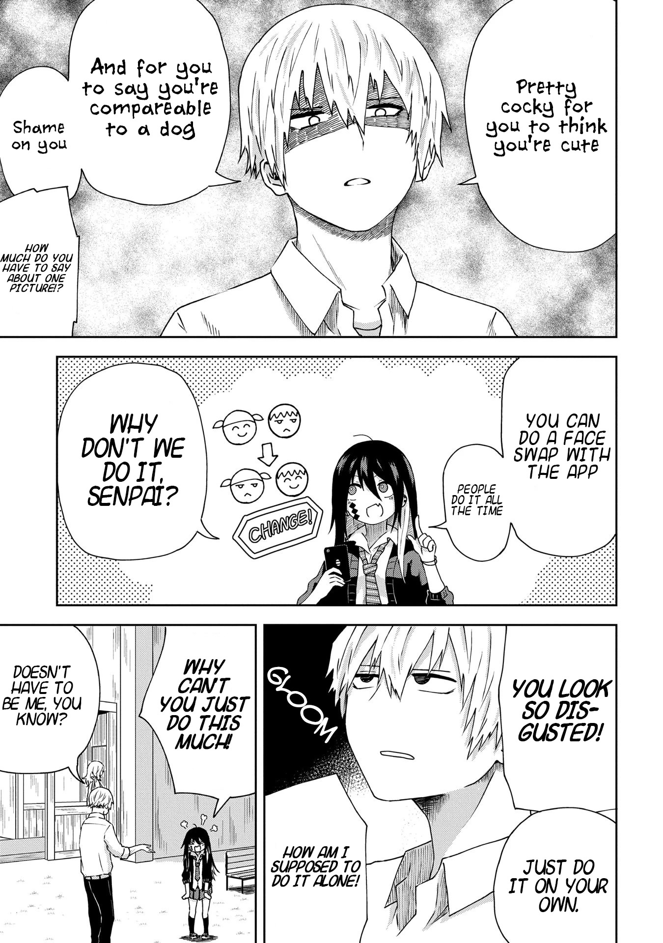 Klutzy, Gullible Nishiga Hachi chapter 3 page 6