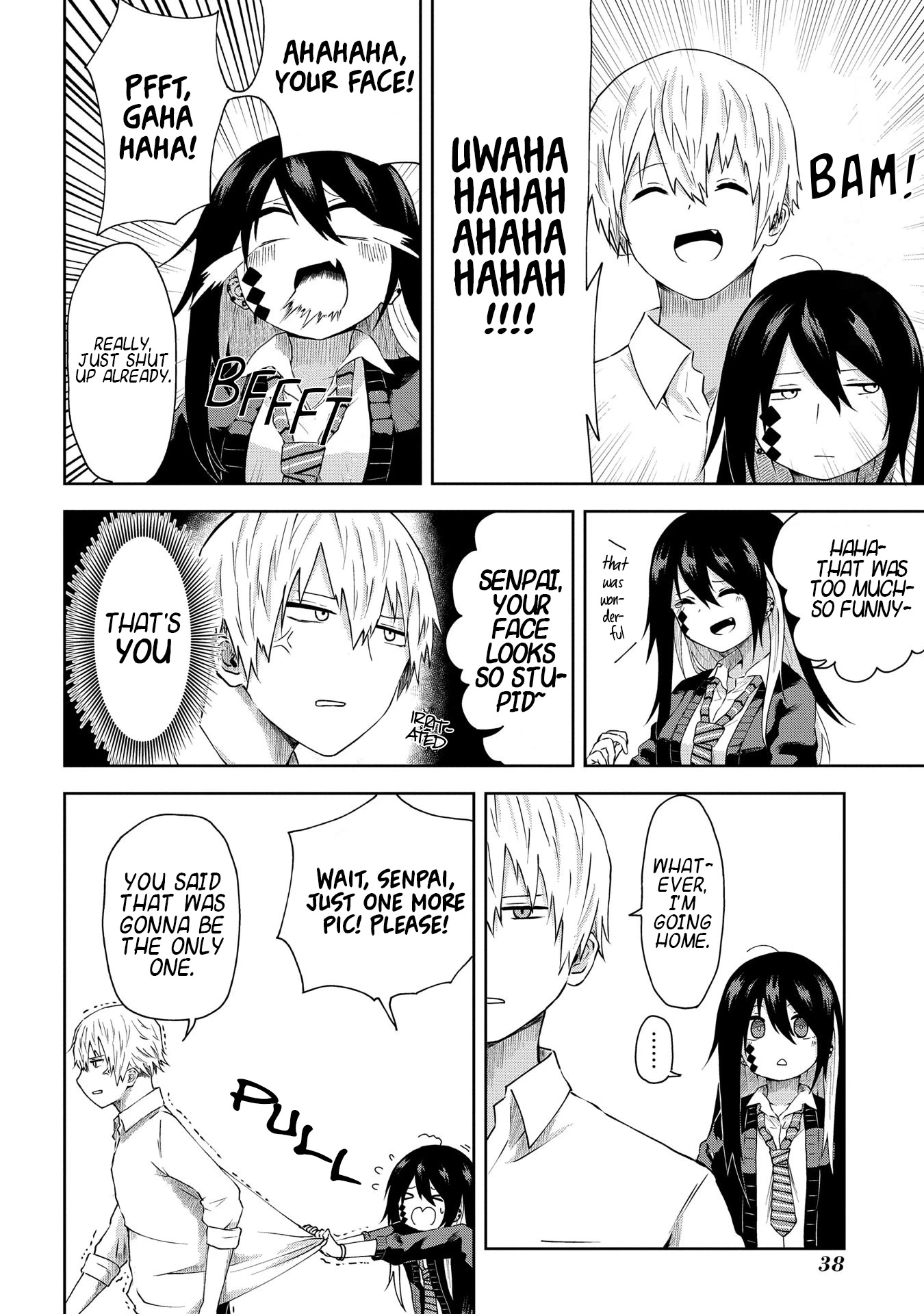 Klutzy, Gullible Nishiga Hachi chapter 3 page 9