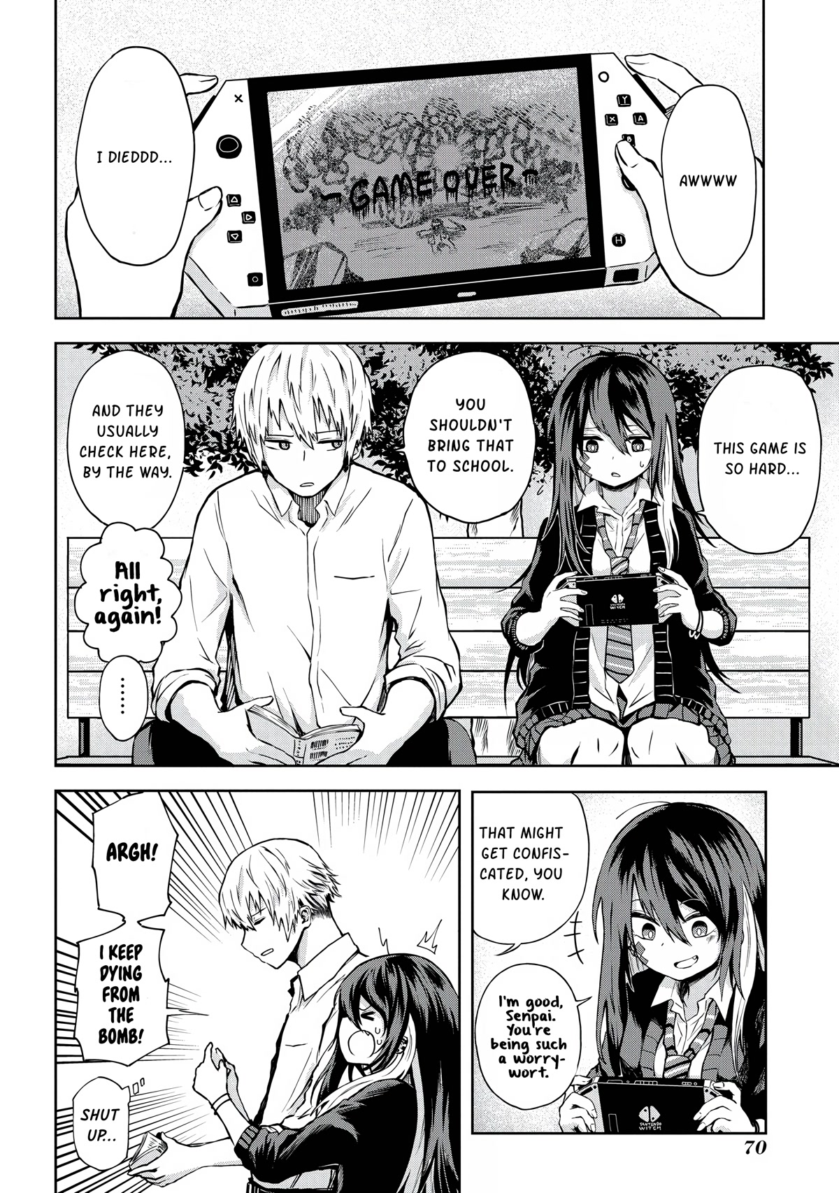 Klutzy, Gullible Nishiga Hachi chapter 6 page 4