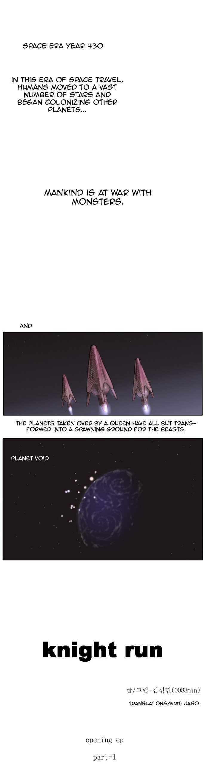 Knight Run chapter 1 page 1