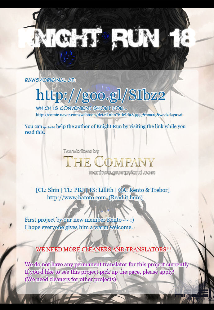 Knight Run chapter 18 page 1