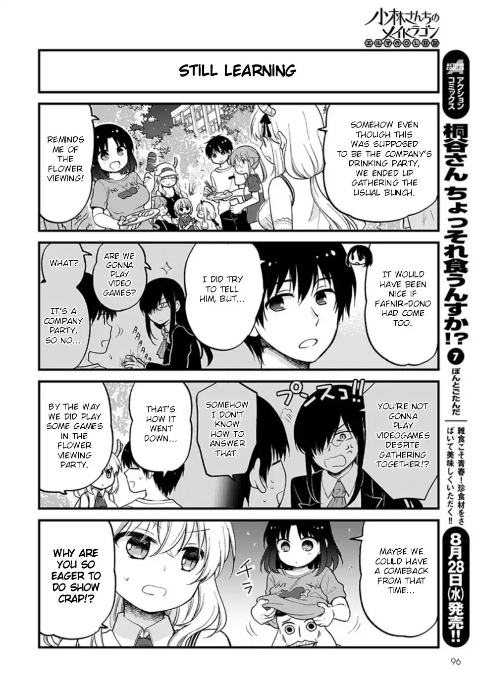 Kobayashi-san chi no Maid Dragon: Elma OL Nikki chapter 24 page 10