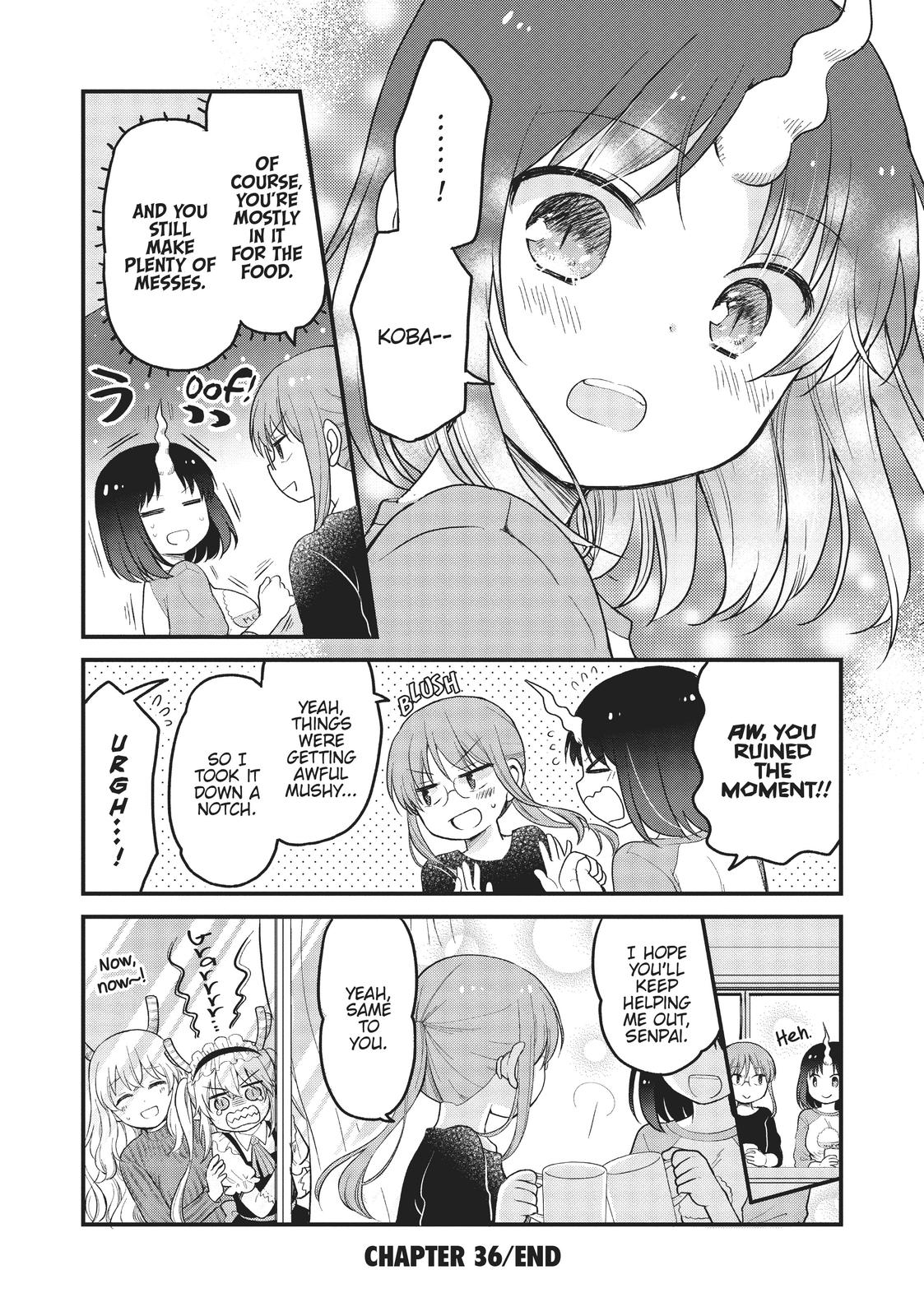 Kobayashi-san chi no Maid Dragon: Elma OL Nikki chapter 36 page 14