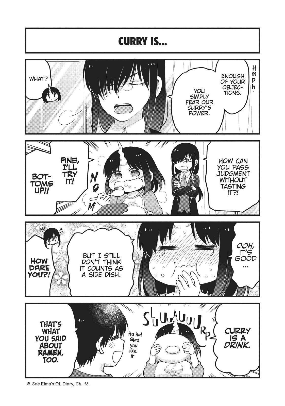 Kobayashi-san chi no Maid Dragon: Elma OL Nikki chapter 36 page 5