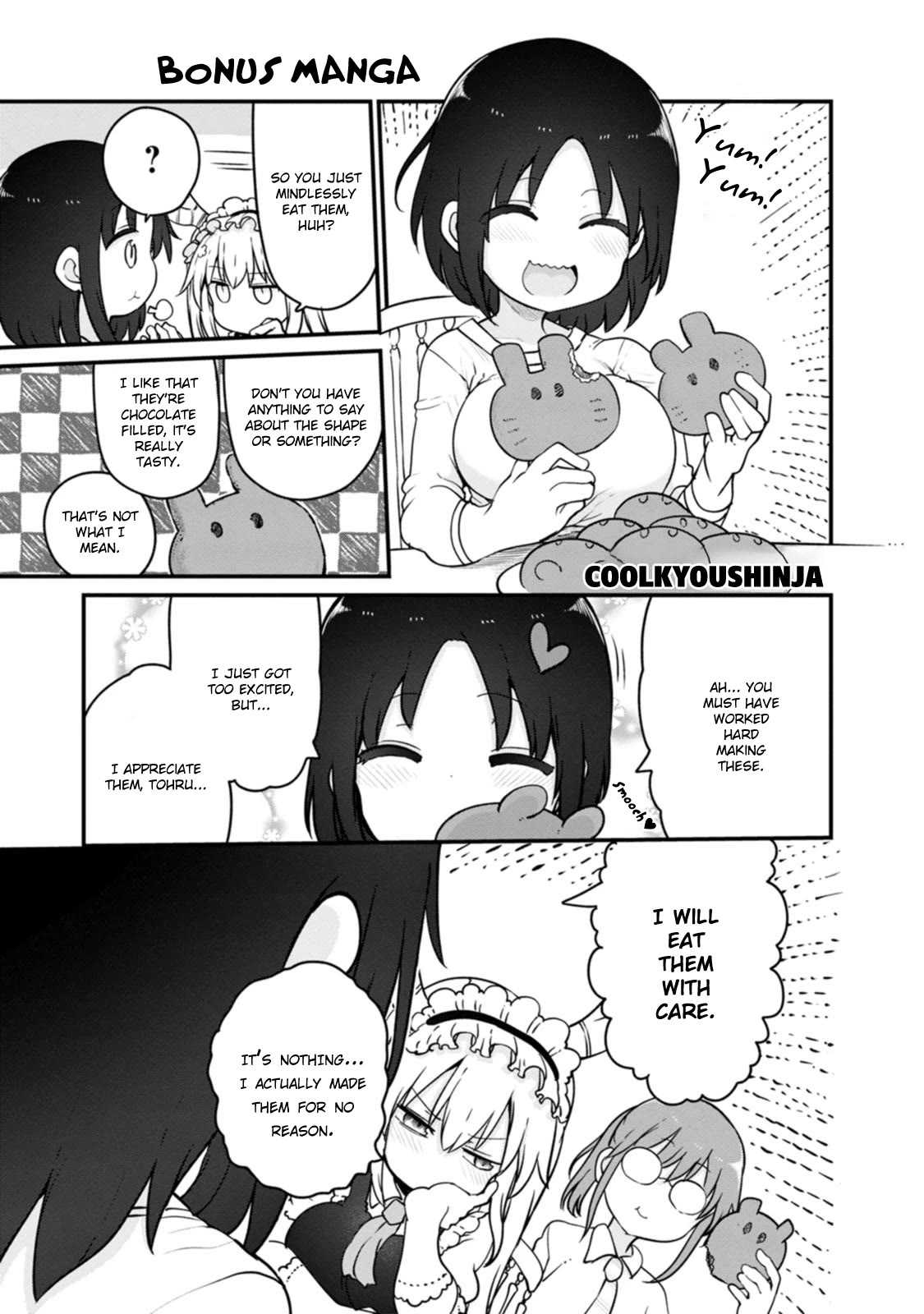 Kobayashi-san chi no Maid Dragon: Elma OL Nikki chapter 54.5 page 3
