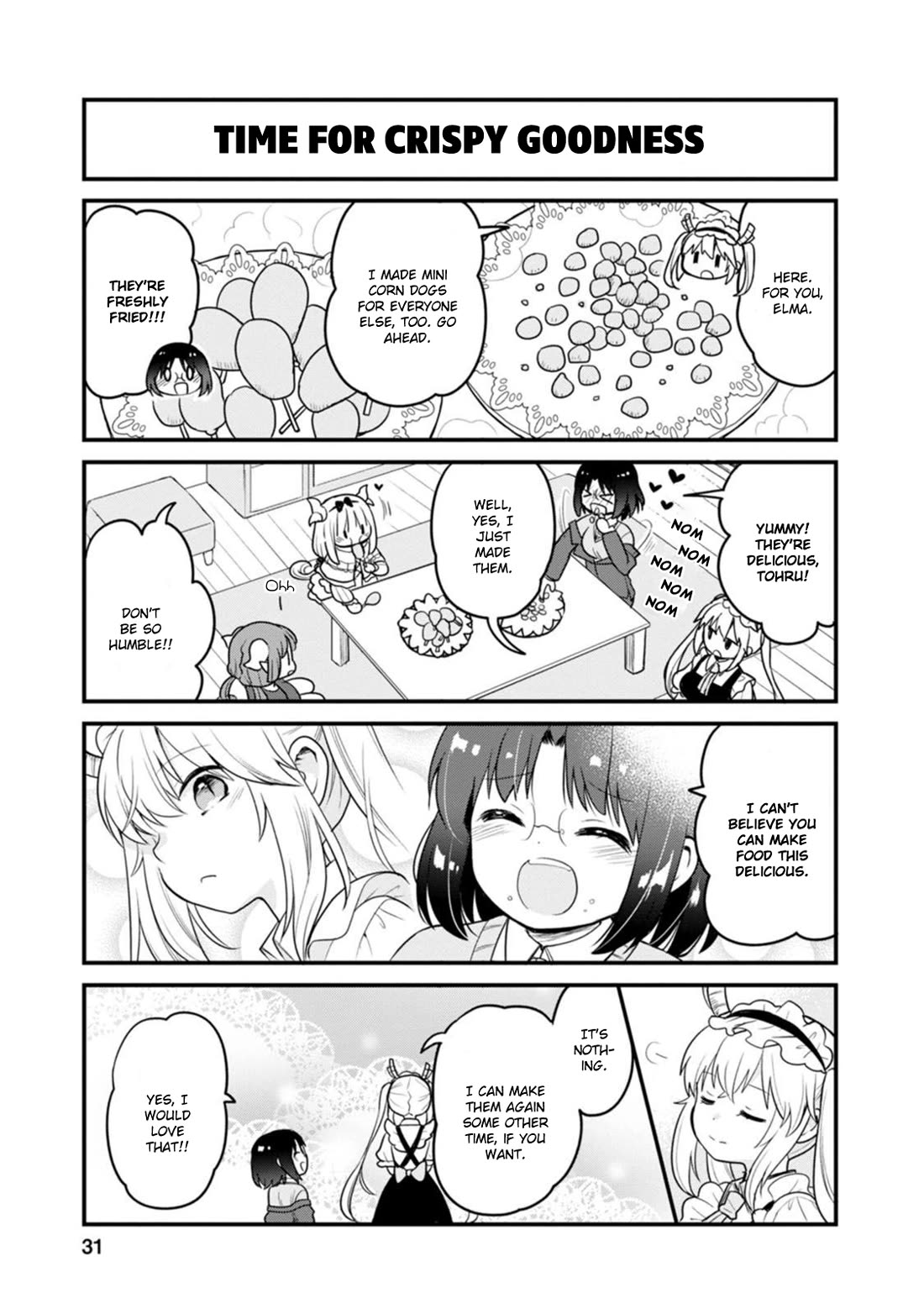Kobayashi-san chi no Maid Dragon: Elma OL Nikki chapter 56 page 13