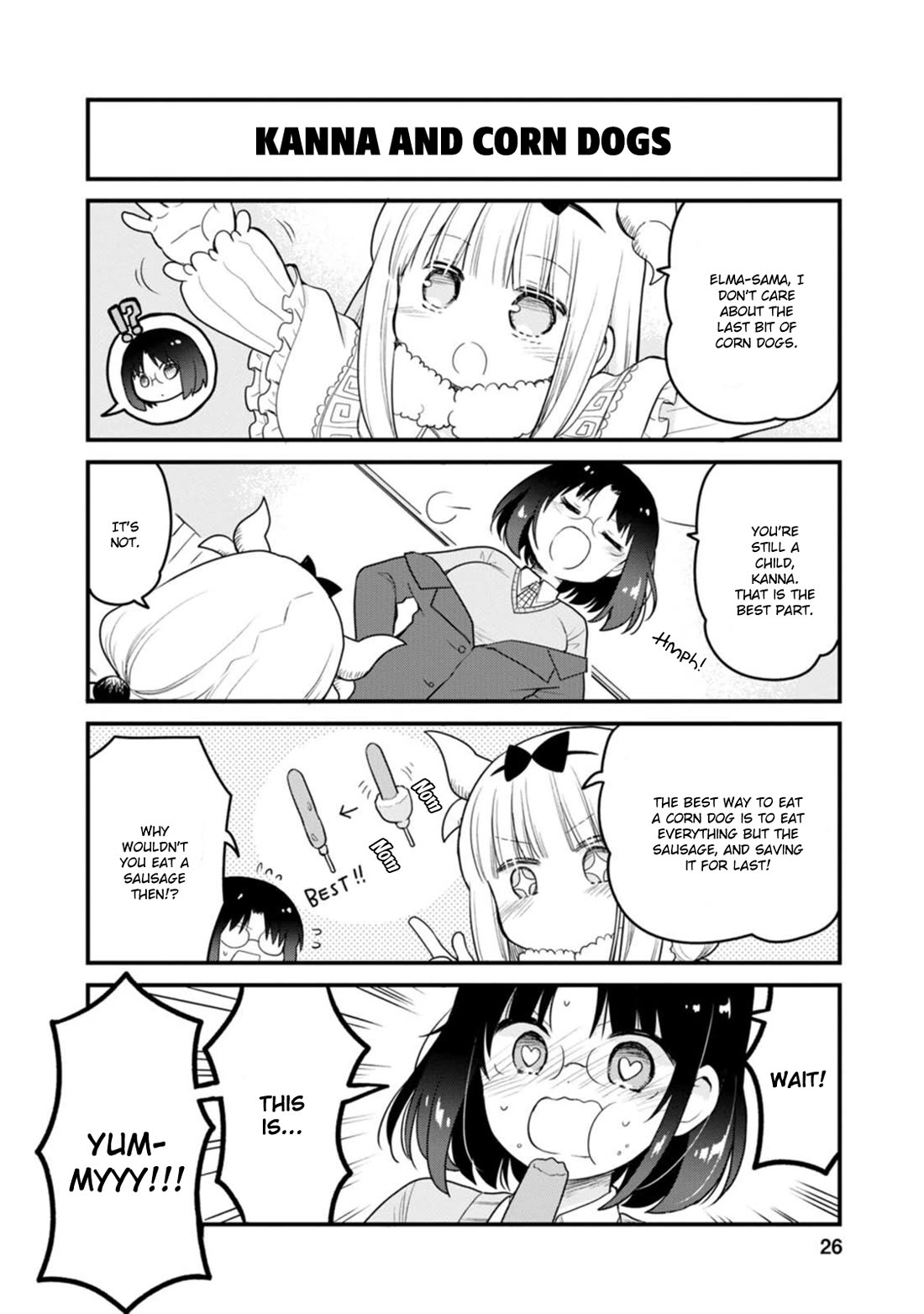 Kobayashi-san chi no Maid Dragon: Elma OL Nikki chapter 56 page 8