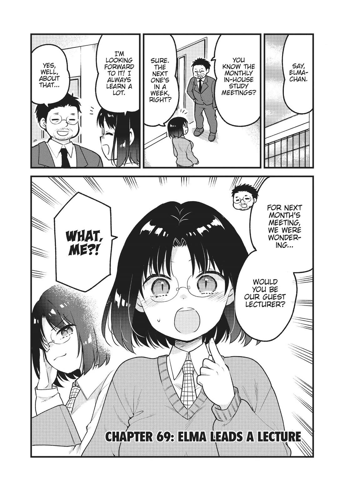 Kobayashi-san chi no Maid Dragon: Elma OL Nikki chapter 69 page 1