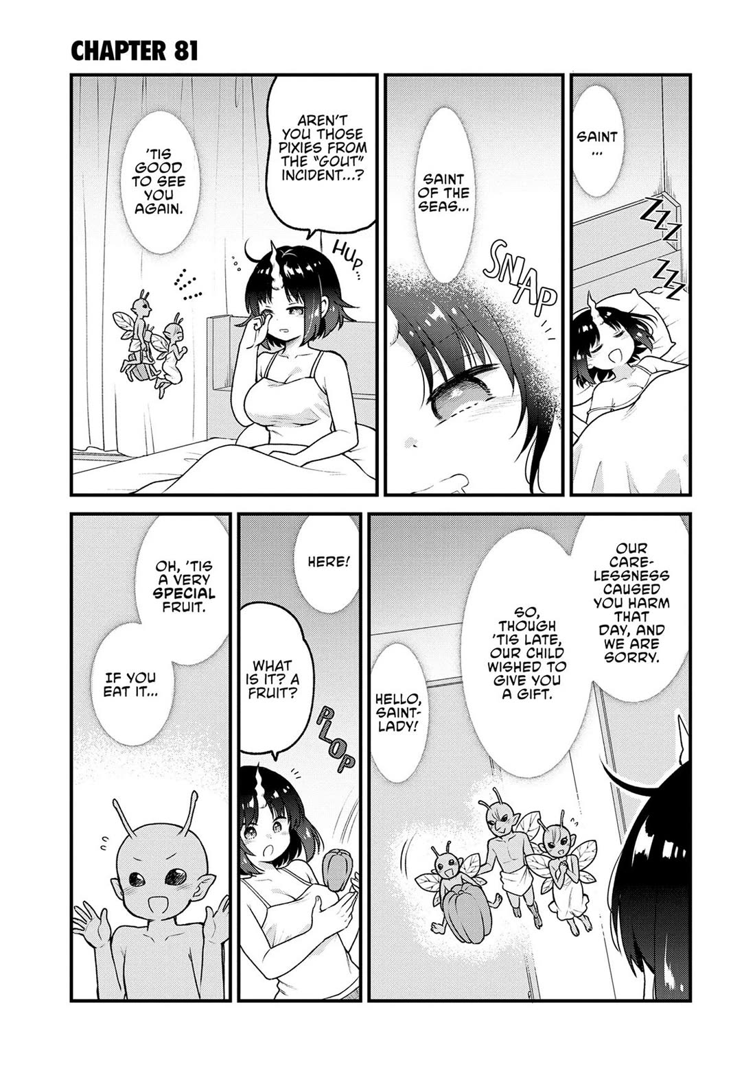 Kobayashi-san chi no Maid Dragon: Elma OL Nikki chapter 81 page 1