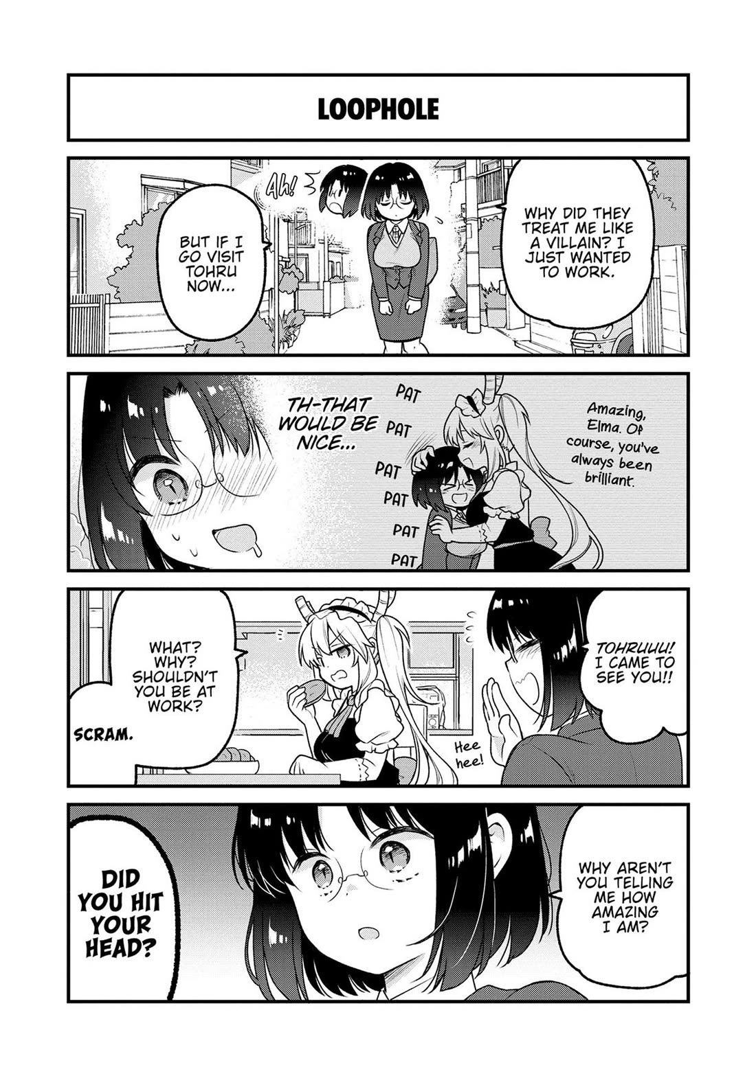 Kobayashi-san chi no Maid Dragon: Elma OL Nikki chapter 81 page 10