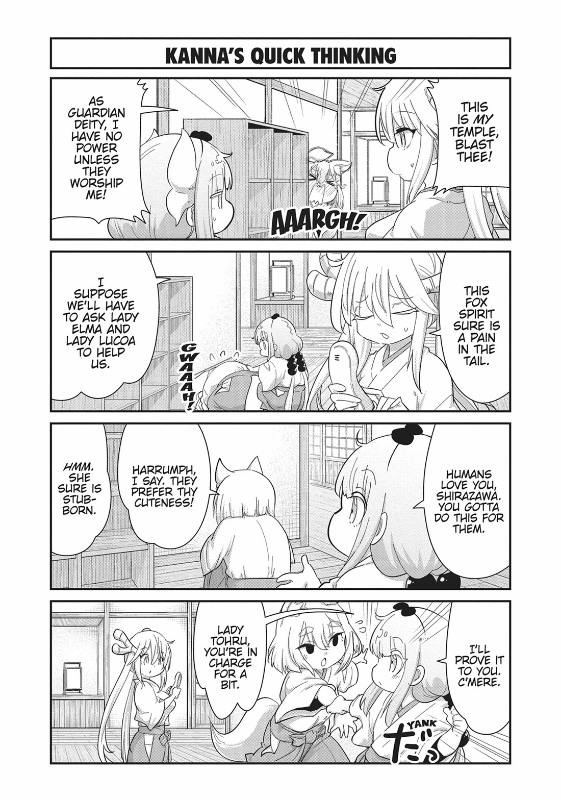 Kobayashi-san Chi no Maid Dragon: Kanna no Nichijou chapter 108 page 21