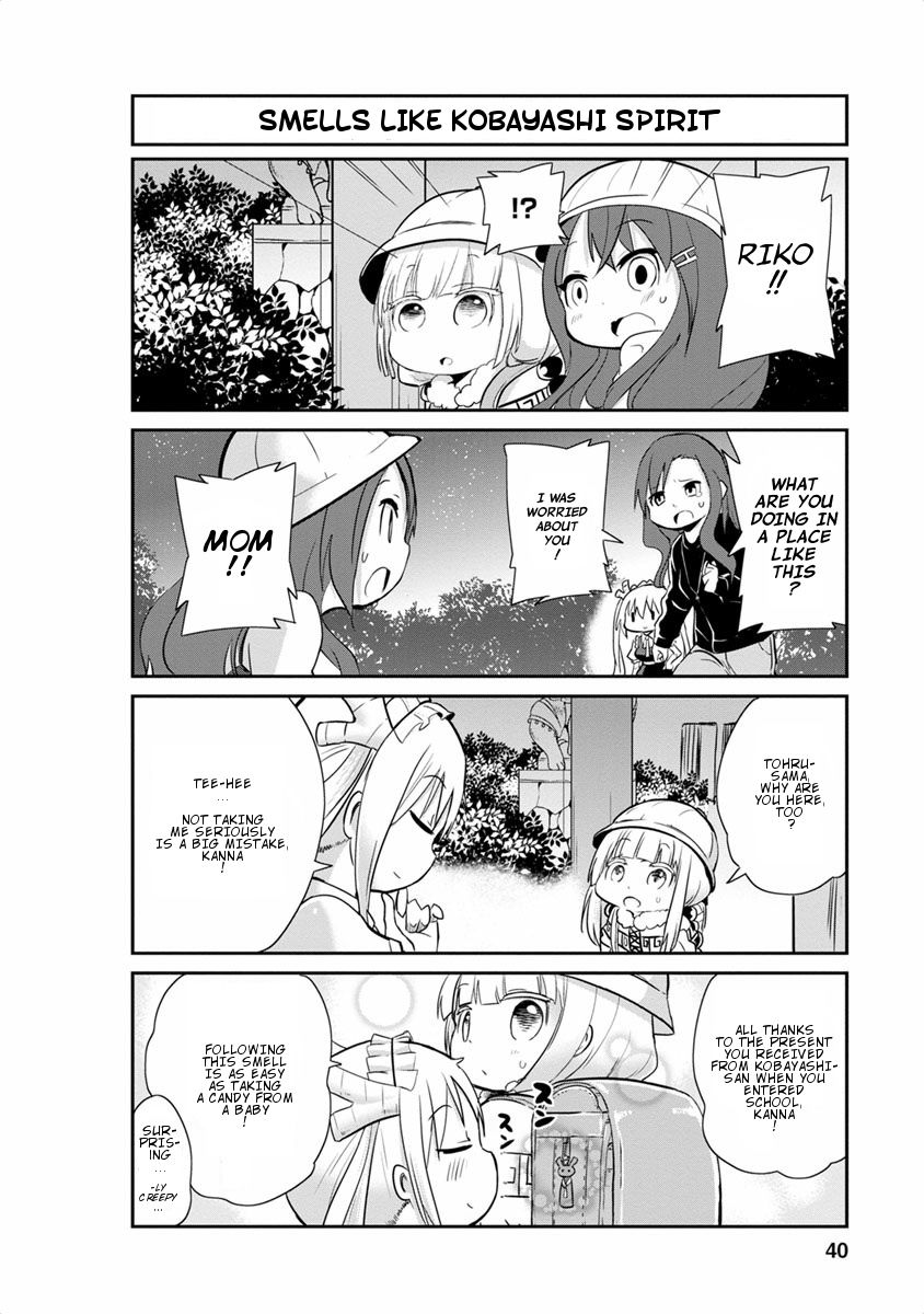 Kobayashi-san Chi no Maid Dragon: Kanna no Nichijou chapter 13 page 8