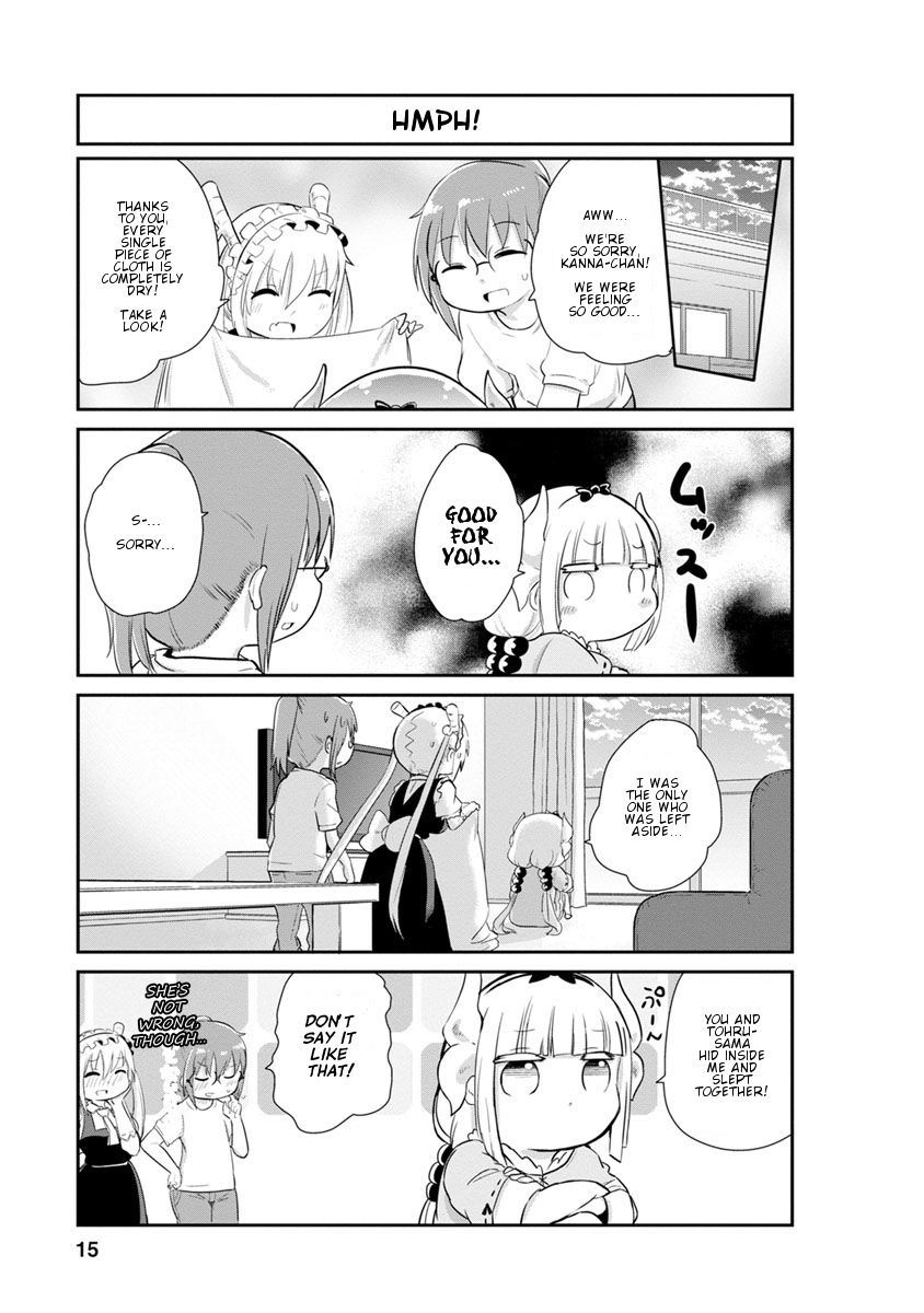 Kobayashi-san Chi no Maid Dragon: Kanna no Nichijou chapter 21 page 15