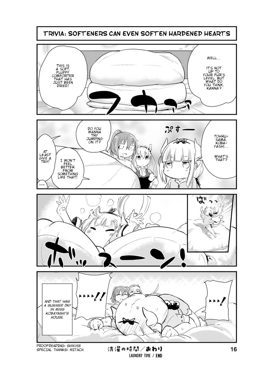 Kobayashi-san Chi no Maid Dragon: Kanna no Nichijou chapter 21 page 16
