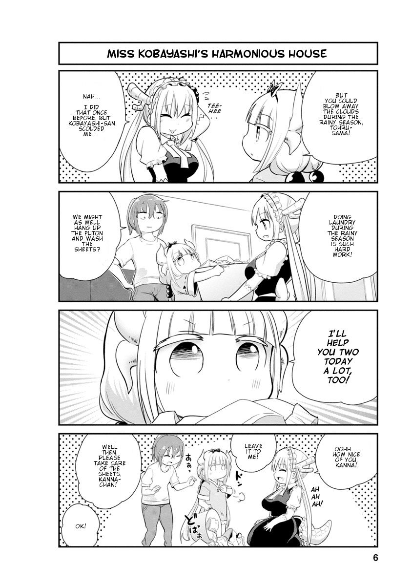 Kobayashi-san Chi no Maid Dragon: Kanna no Nichijou chapter 21 page 6