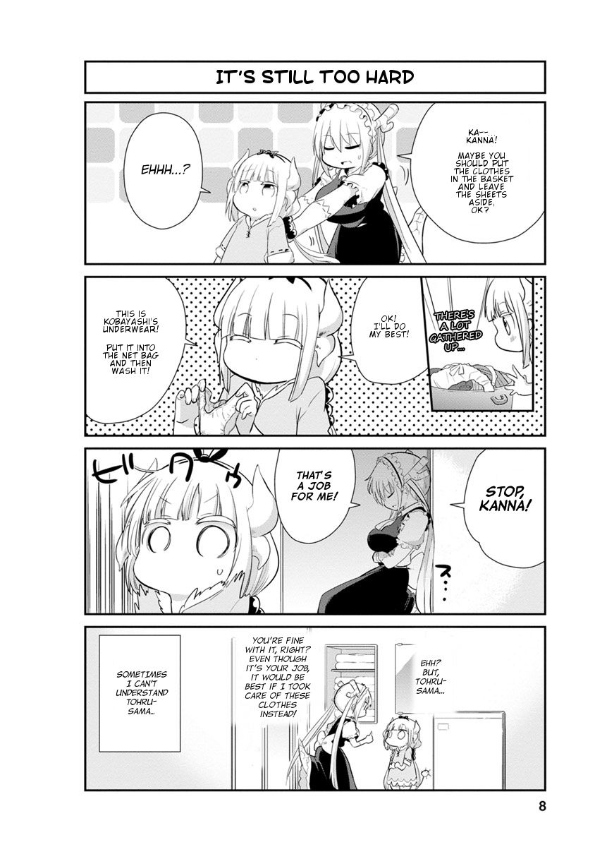 Kobayashi-san Chi no Maid Dragon: Kanna no Nichijou chapter 21 page 8