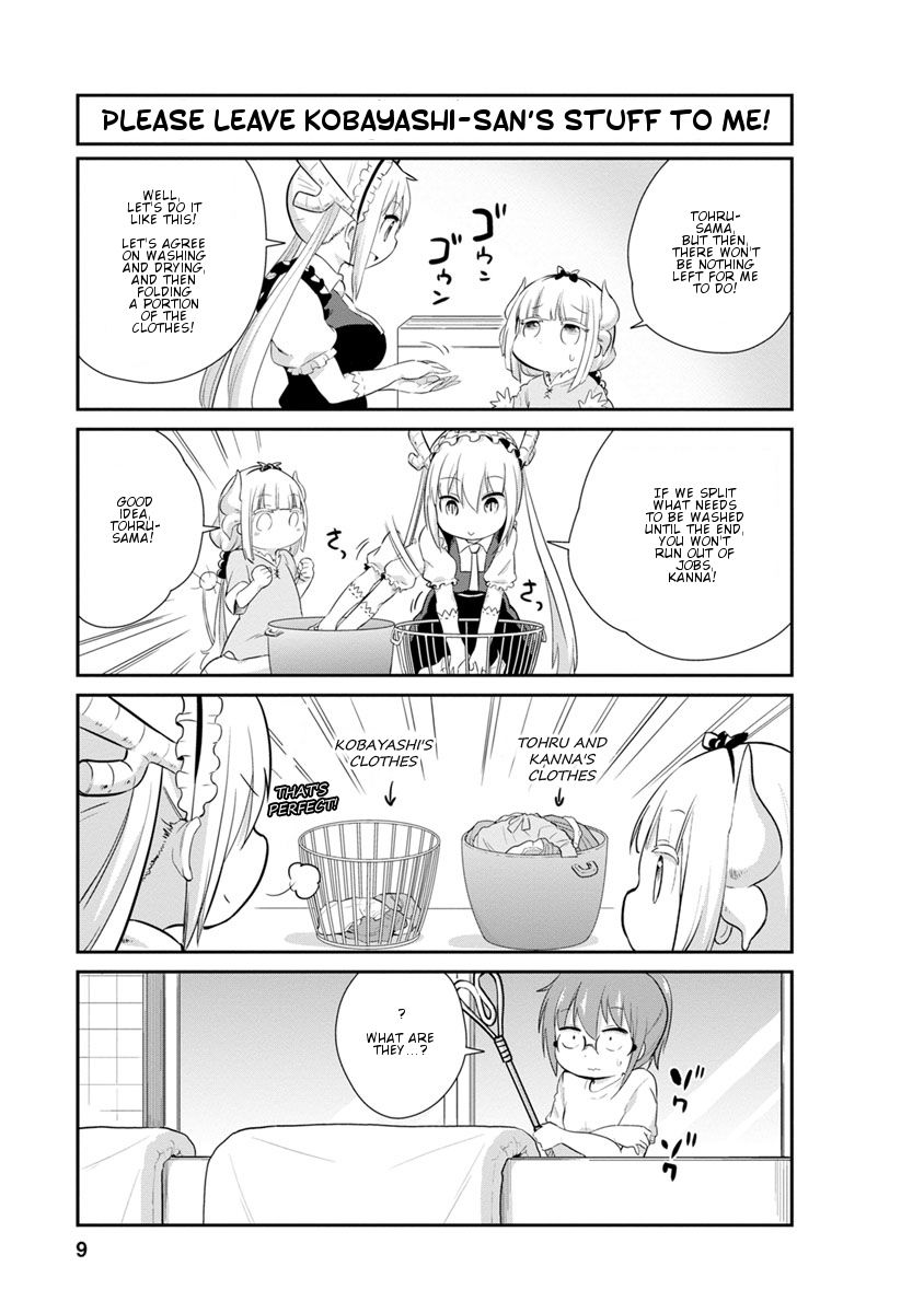 Kobayashi-san Chi no Maid Dragon: Kanna no Nichijou chapter 21 page 9
