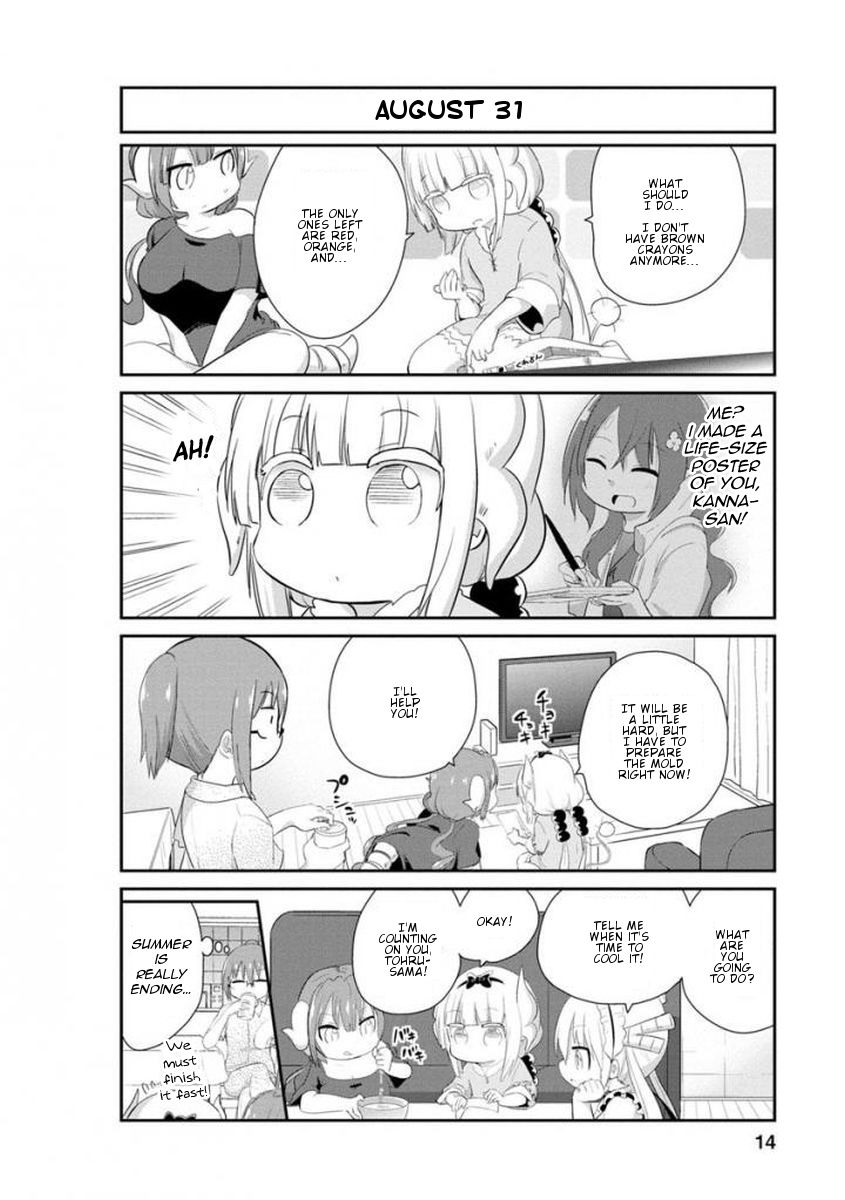 Kobayashi-san Chi no Maid Dragon: Kanna no Nichijou chapter 31 page 14