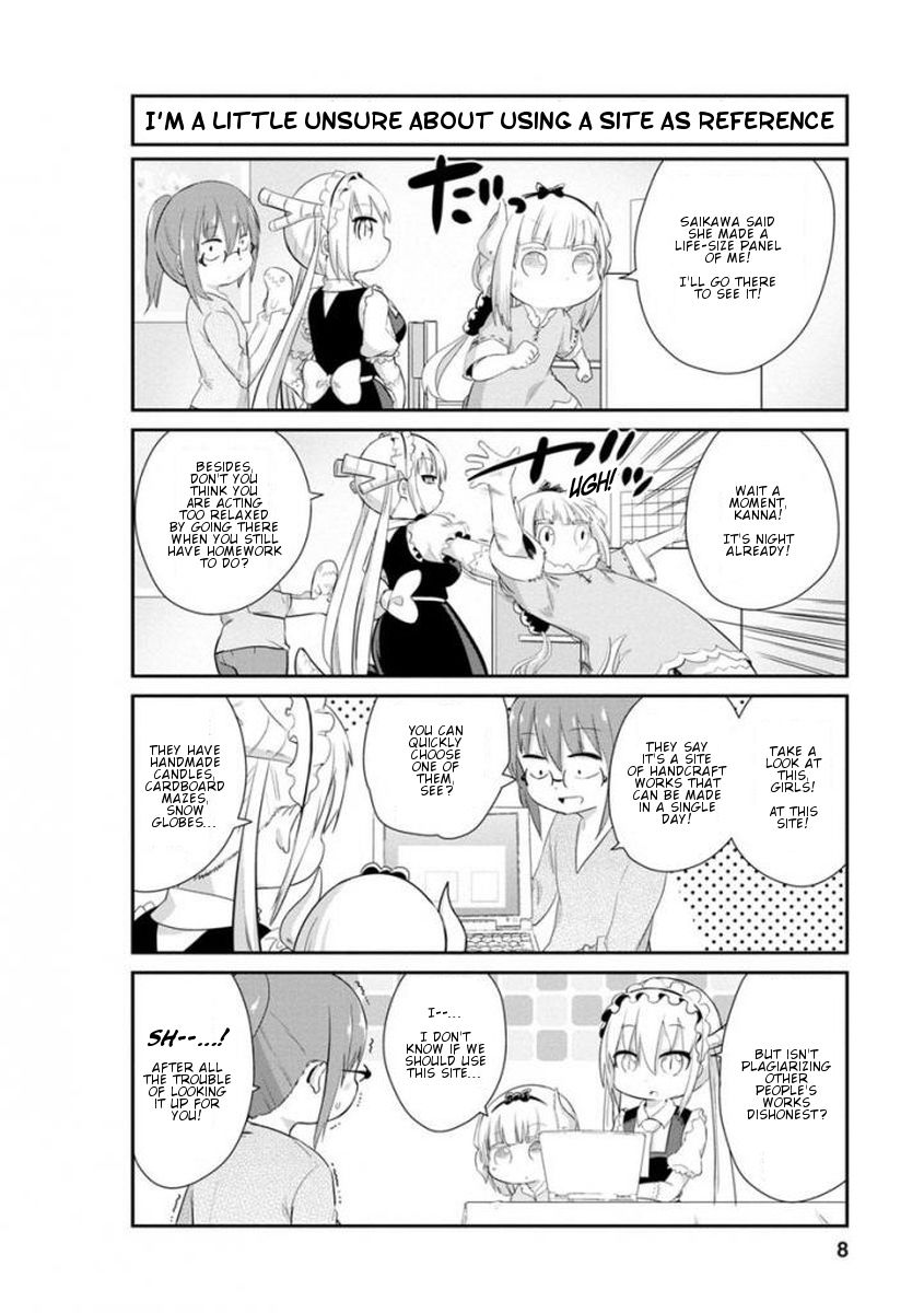 Kobayashi-san Chi no Maid Dragon: Kanna no Nichijou chapter 31 page 8