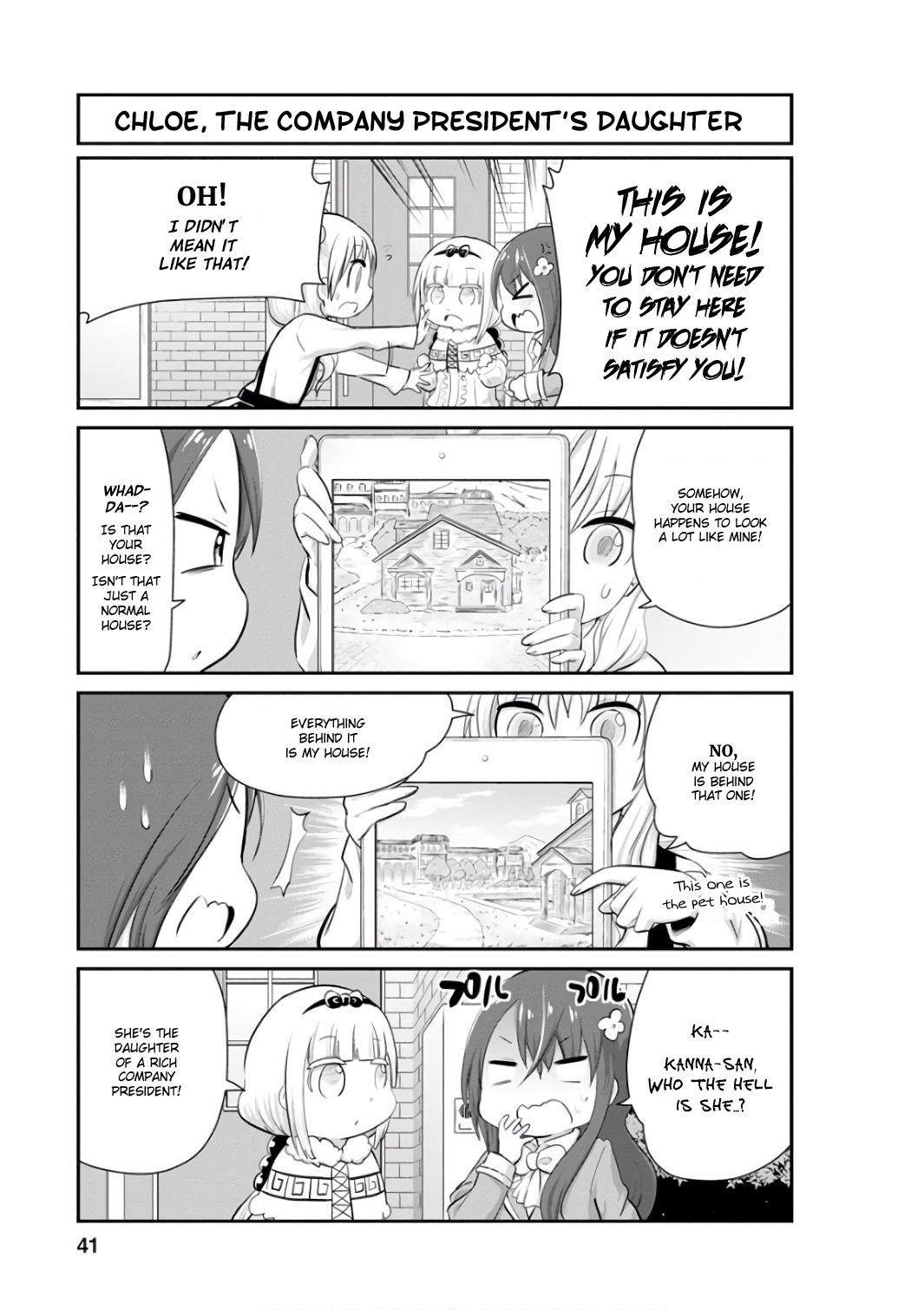 Kobayashi-san Chi no Maid Dragon: Kanna no Nichijou chapter 43 page 11