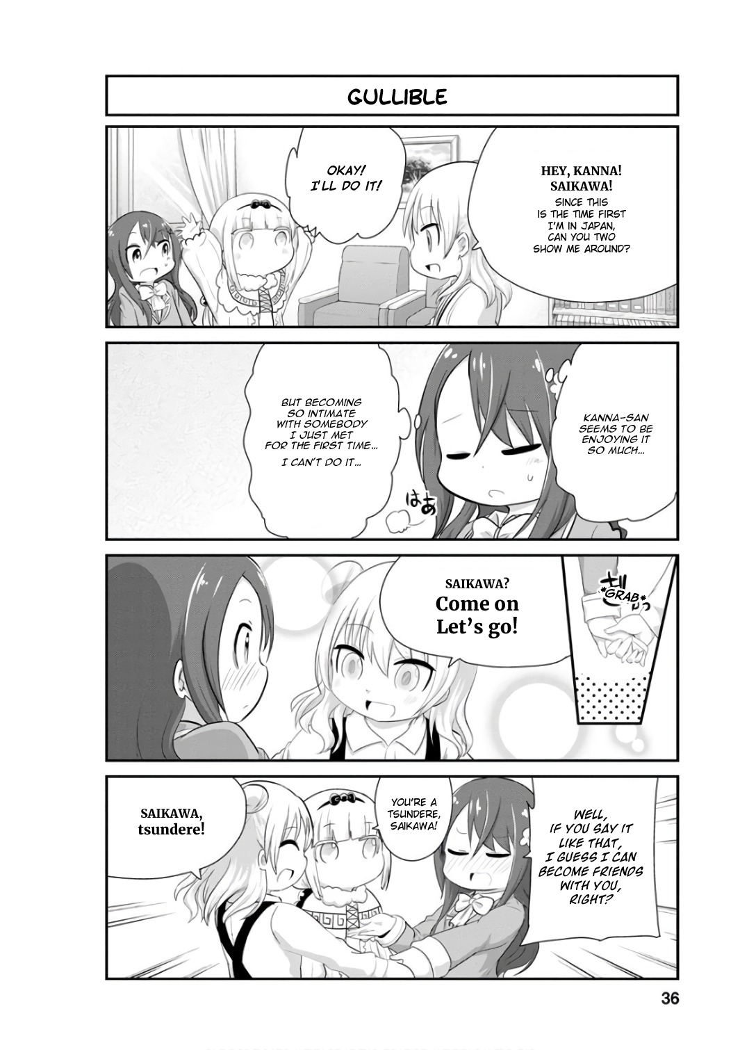 Kobayashi-san Chi no Maid Dragon: Kanna no Nichijou chapter 43 page 6