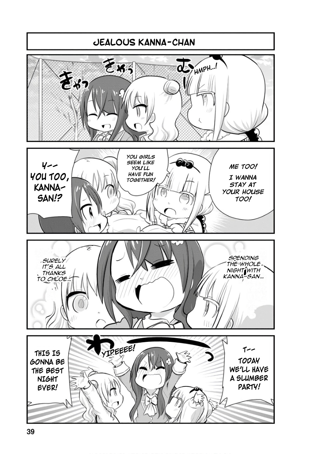 Kobayashi-san Chi no Maid Dragon: Kanna no Nichijou chapter 43 page 9