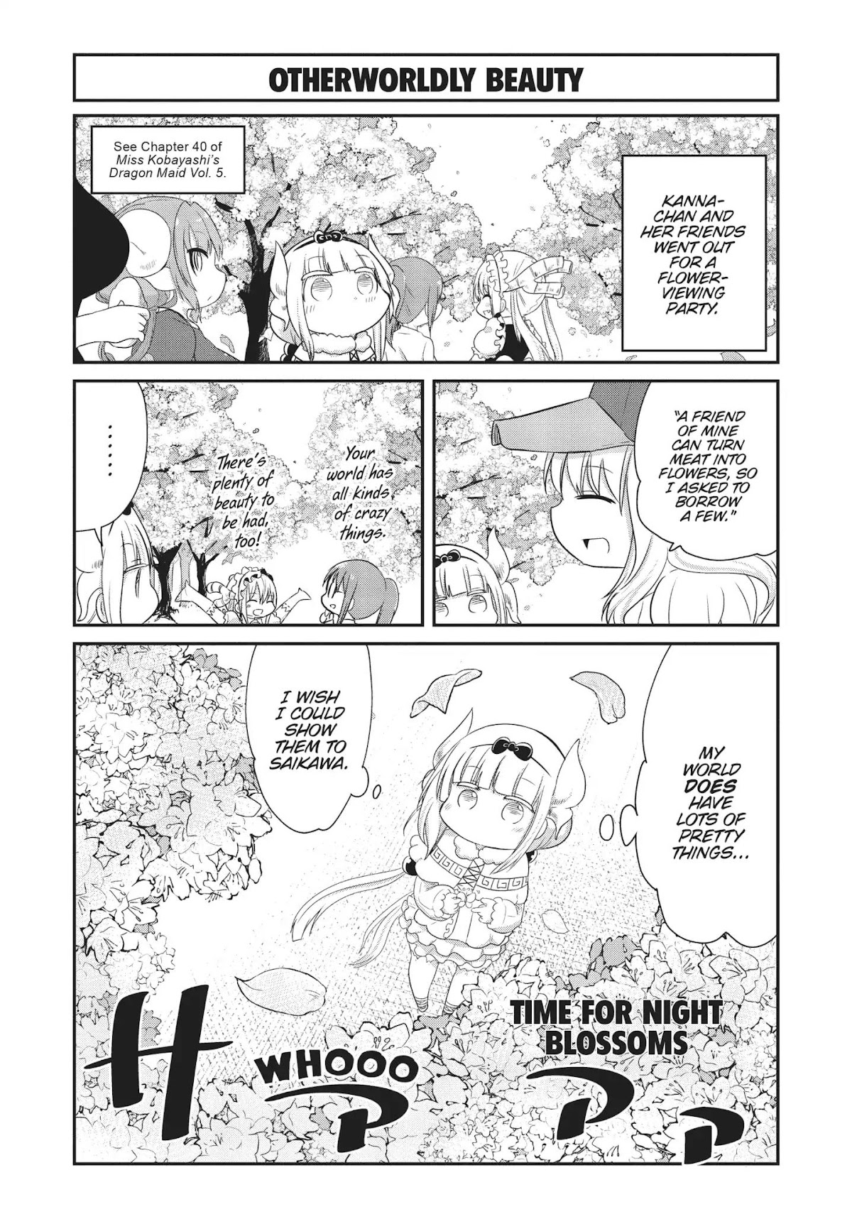 Kobayashi-san Chi no Maid Dragon: Kanna no Nichijou chapter 60 page 1