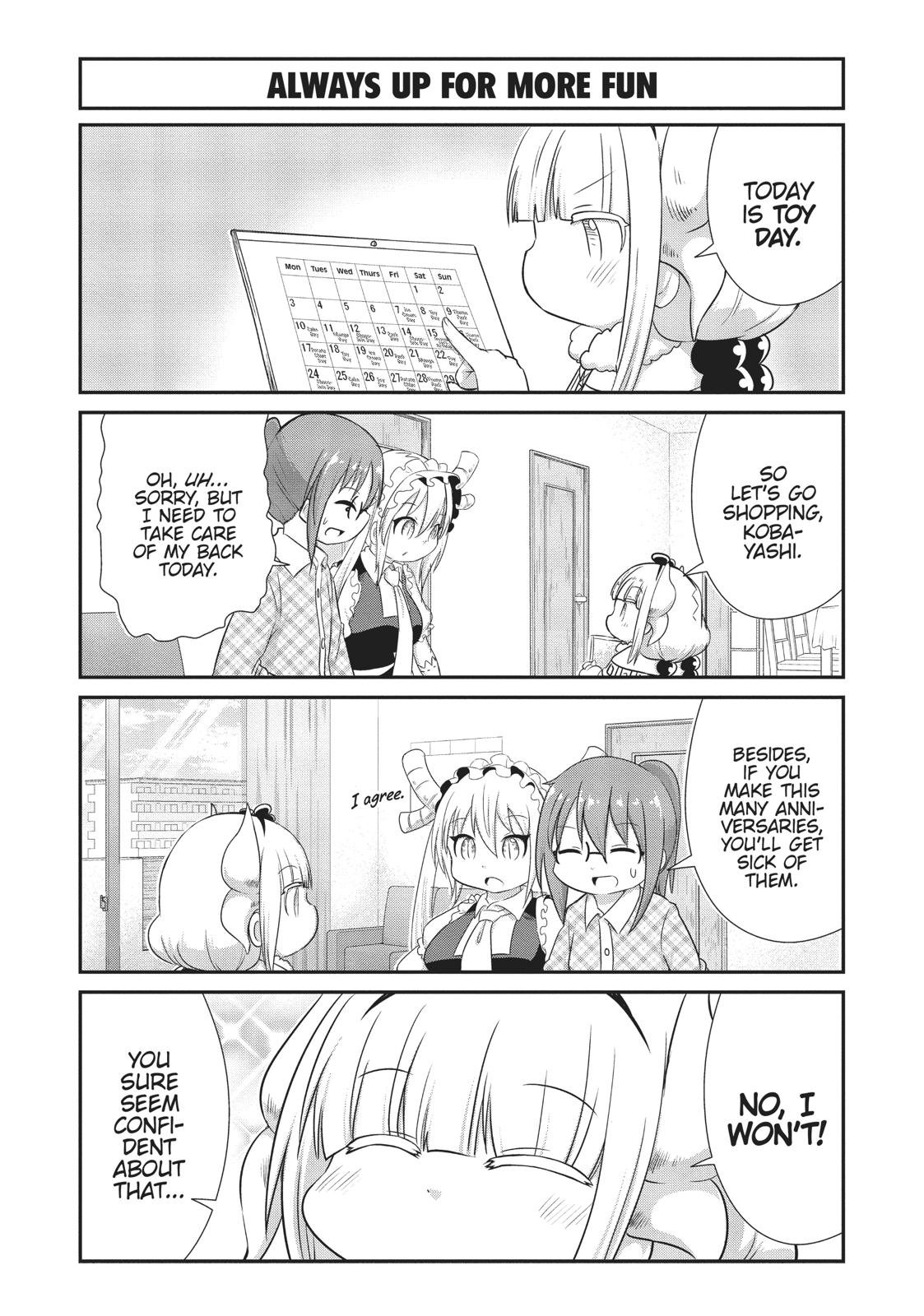 Kobayashi-san Chi no Maid Dragon: Kanna no Nichijou chapter 62 page 7