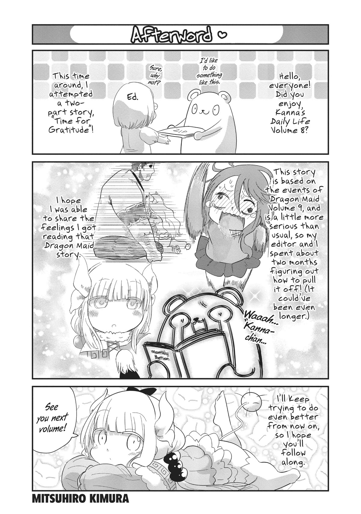 Kobayashi-san Chi no Maid Dragon: Kanna no Nichijou chapter 80.5 page 5