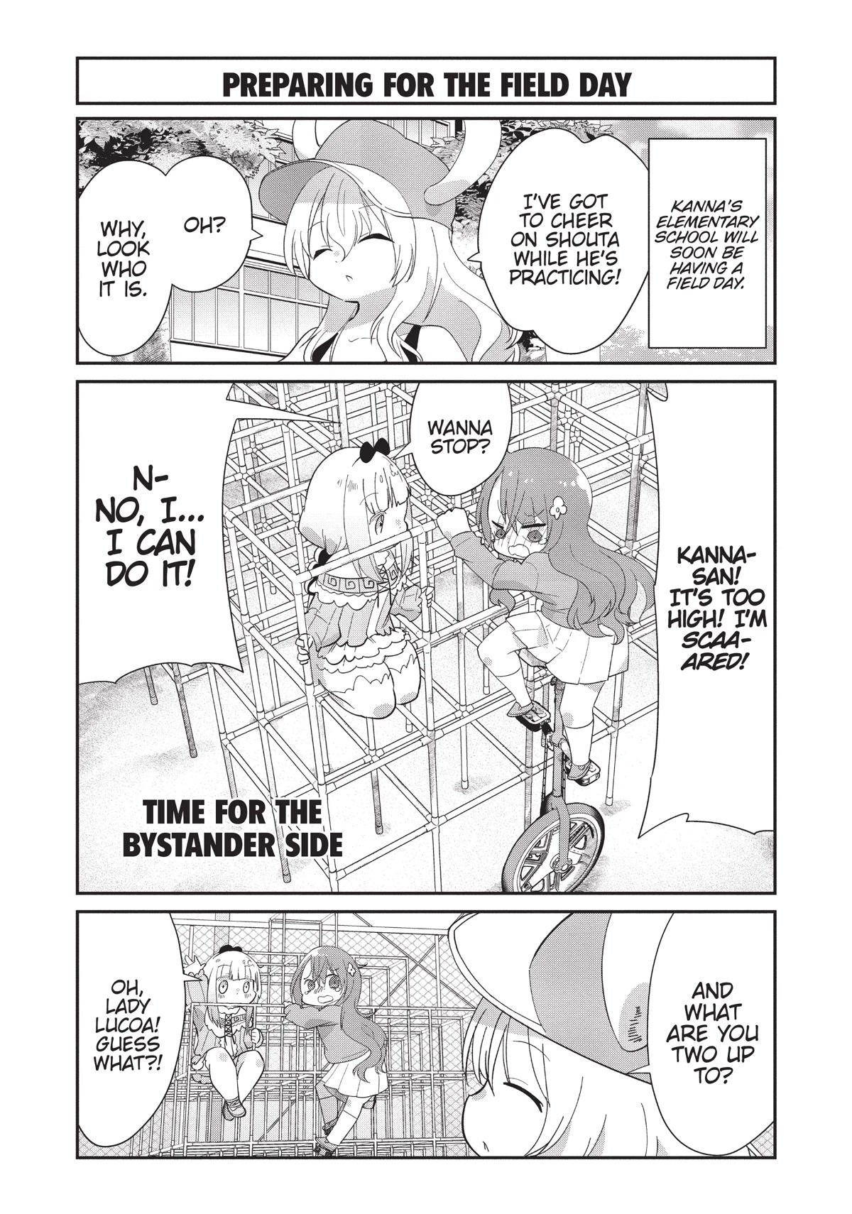 Kobayashi-san Chi no Maid Dragon: Kanna no Nichijou chapter 94 page 1