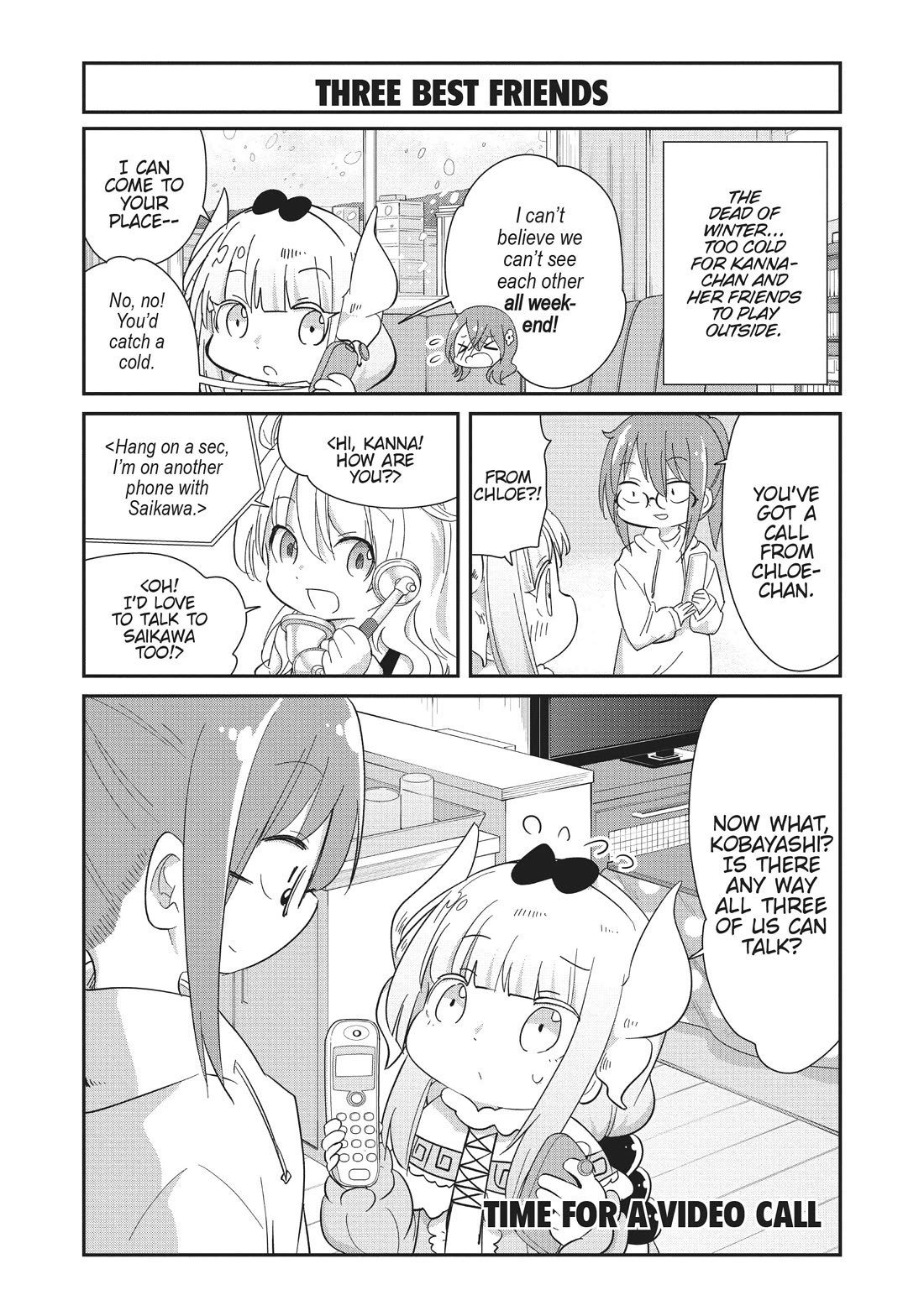 Kobayashi-san Chi no Maid Dragon: Kanna no Nichijou chapter 99 page 3
