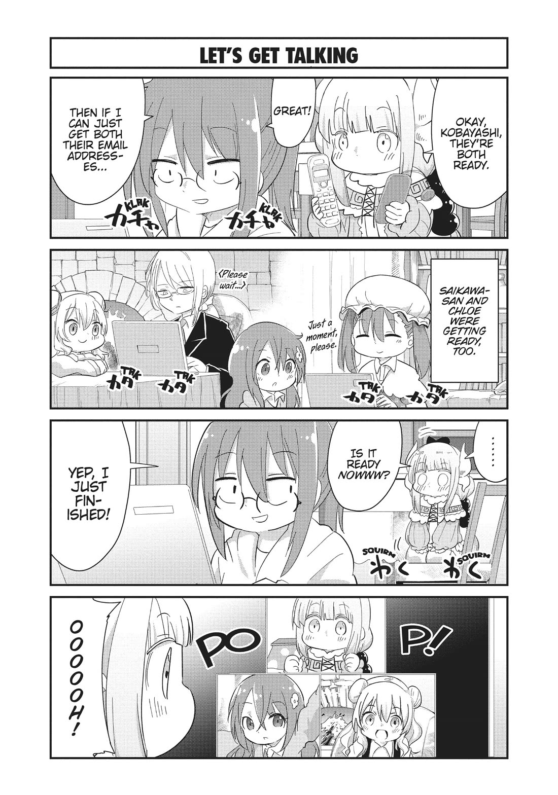 Kobayashi-san Chi no Maid Dragon: Kanna no Nichijou chapter 99 page 5