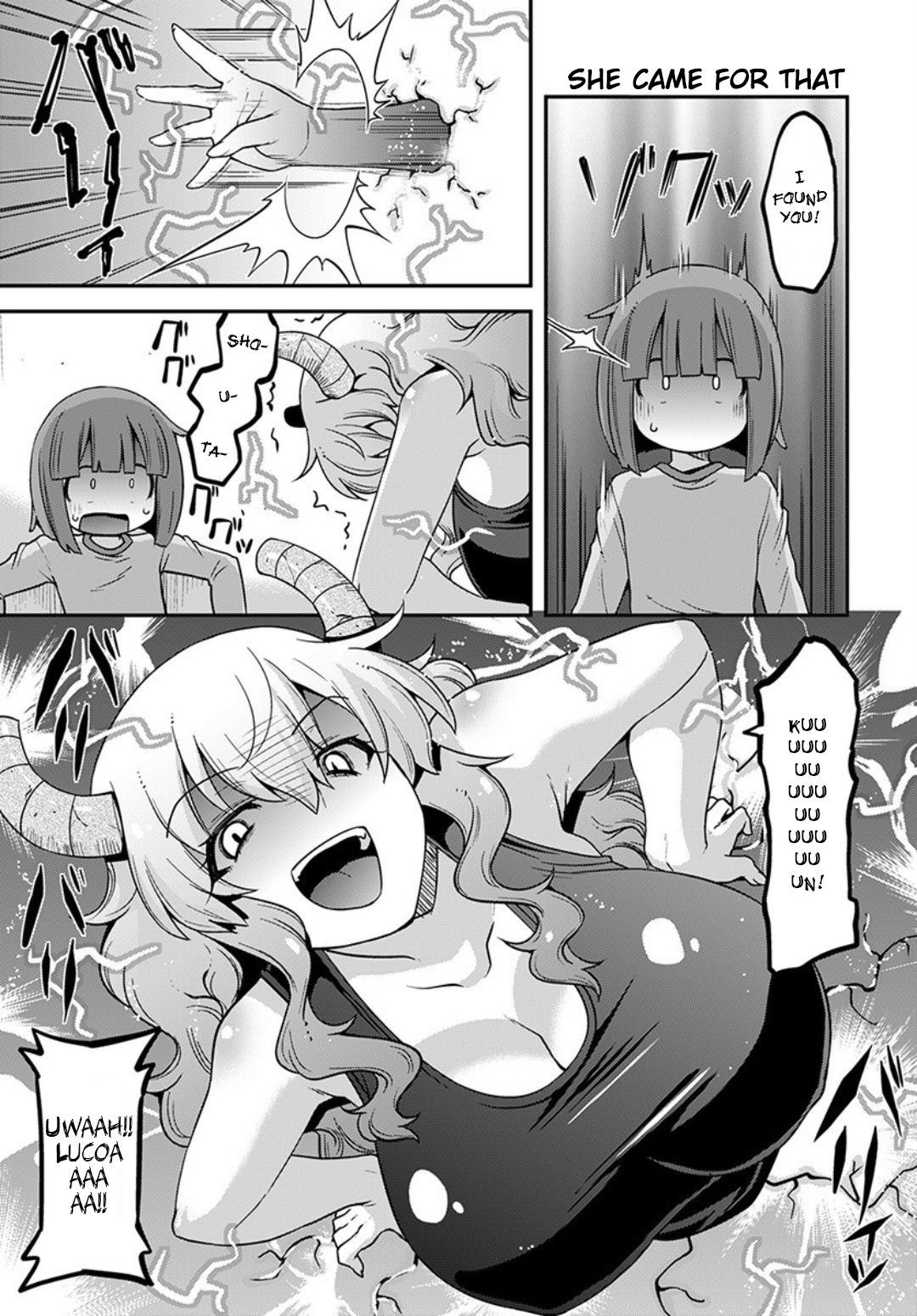Kobayashi-san-chi no Maid Dragon: Lucoa wa Boku no xx Desu chapter 14 page 7