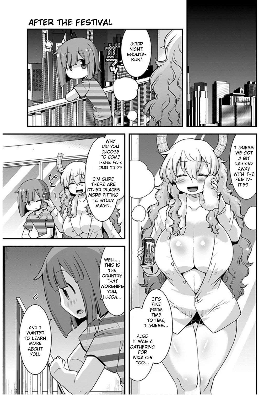 Kobayashi-san-chi no Maid Dragon: Lucoa wa Boku no xx Desu chapter 16 page 13